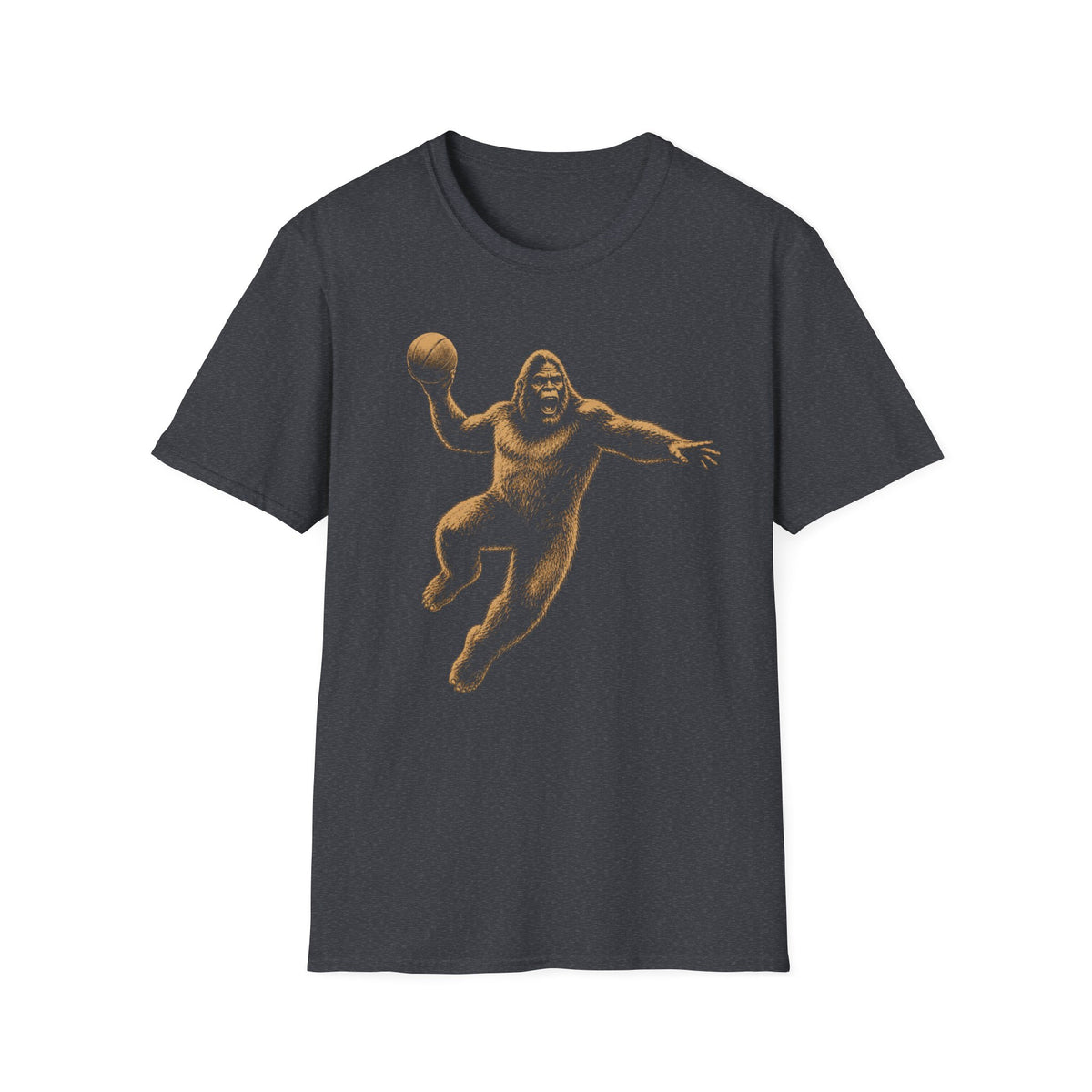 Bigfoot Basketball Dunk T-Shirt