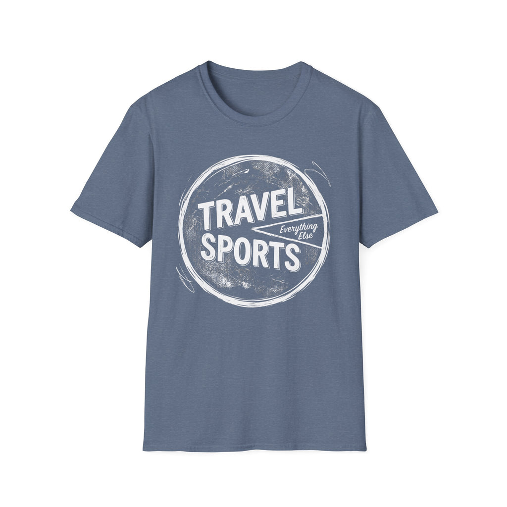 Travel Sports Pie Chart T-Shirt