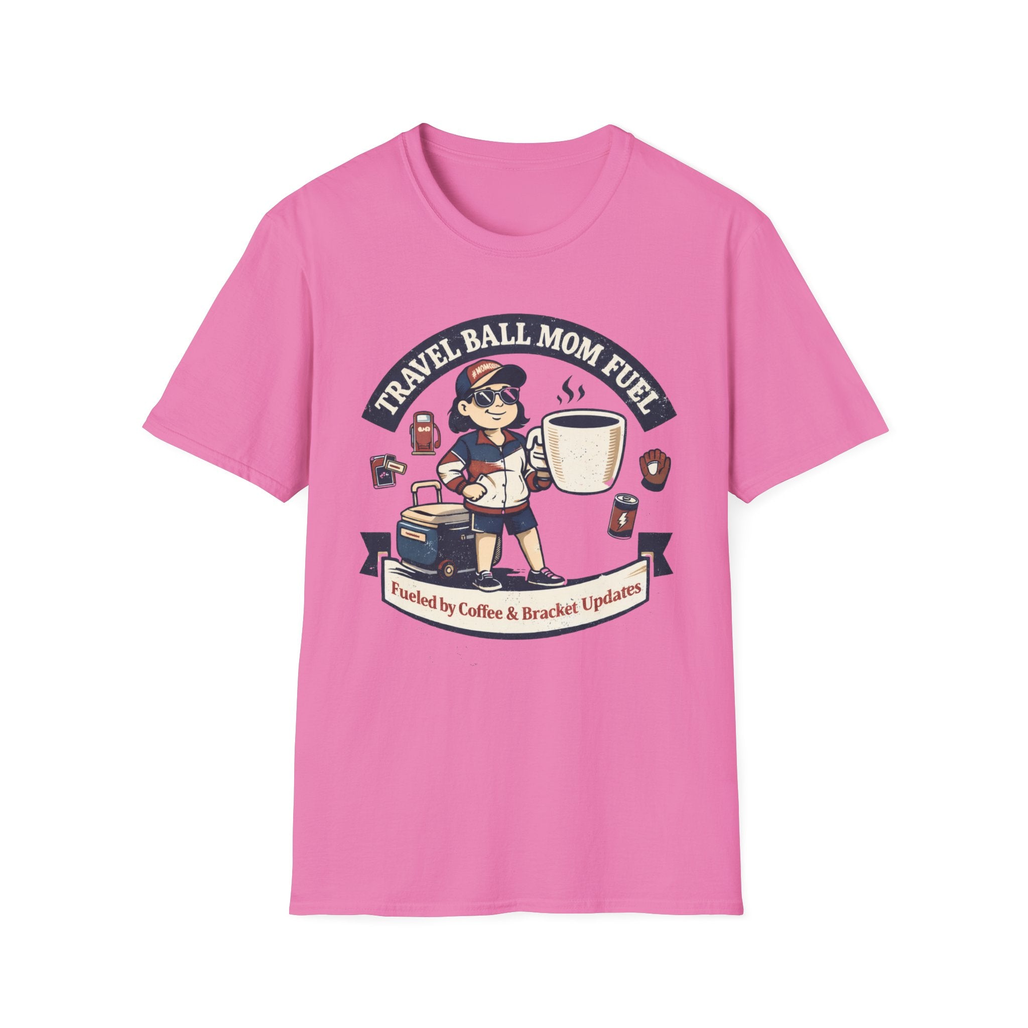 Travel Ball Mom Fuel Baseball T-Shirt