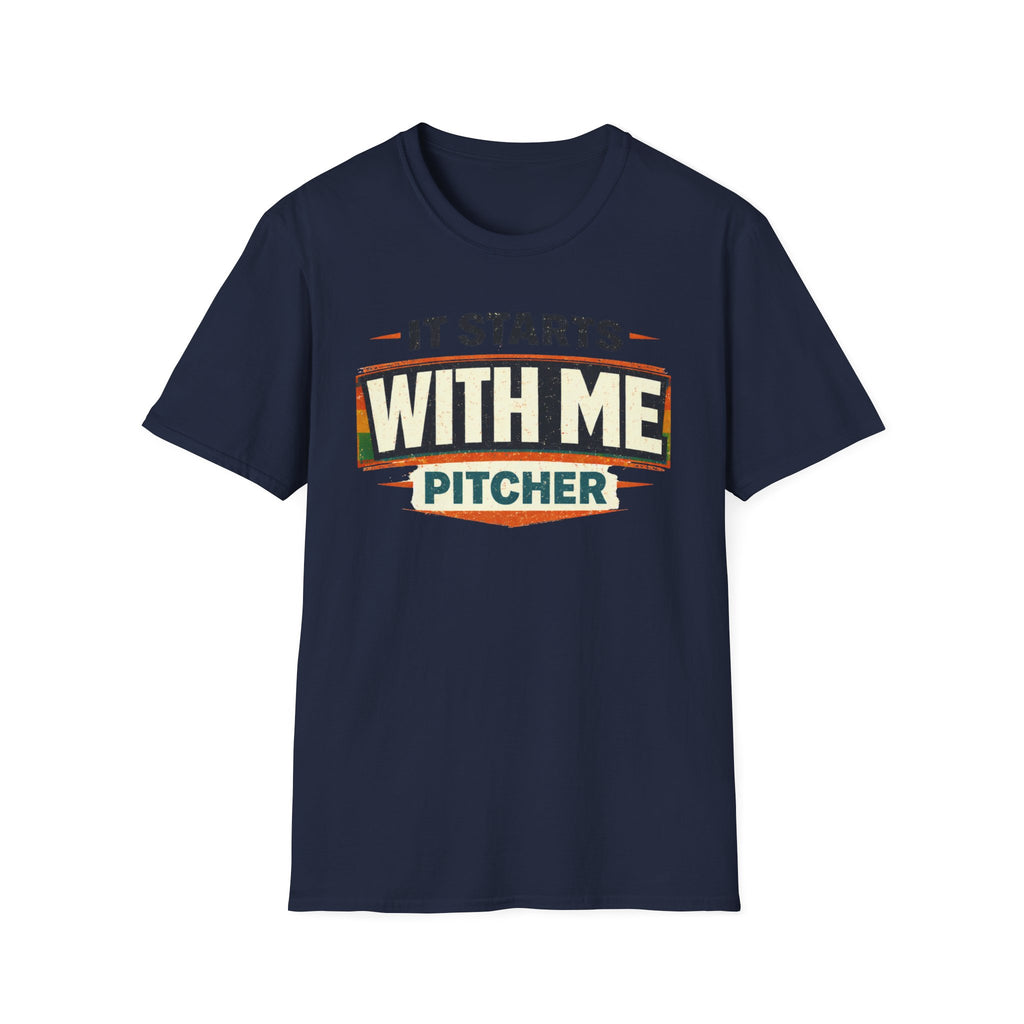 It Starts With Me Pitcher T-Shirt