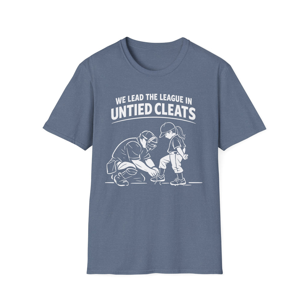 Untied Cleats Softball T-Shirt