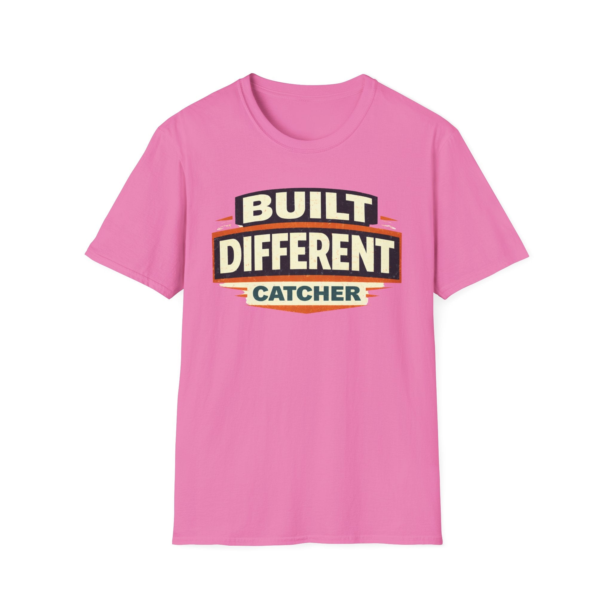 Built Different Catcher T-Shirt