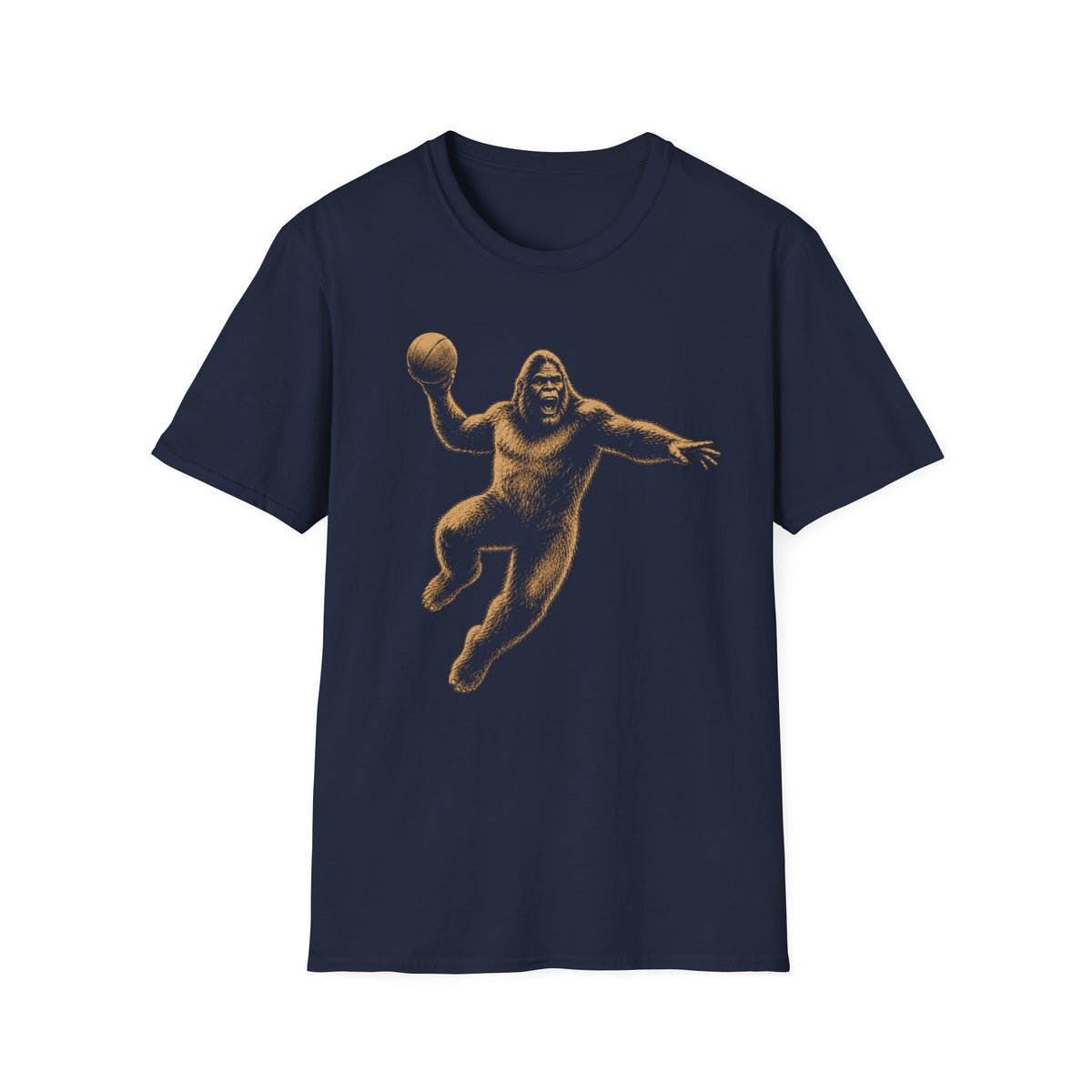 Bigfoot Basketball Dunk T-Shirt