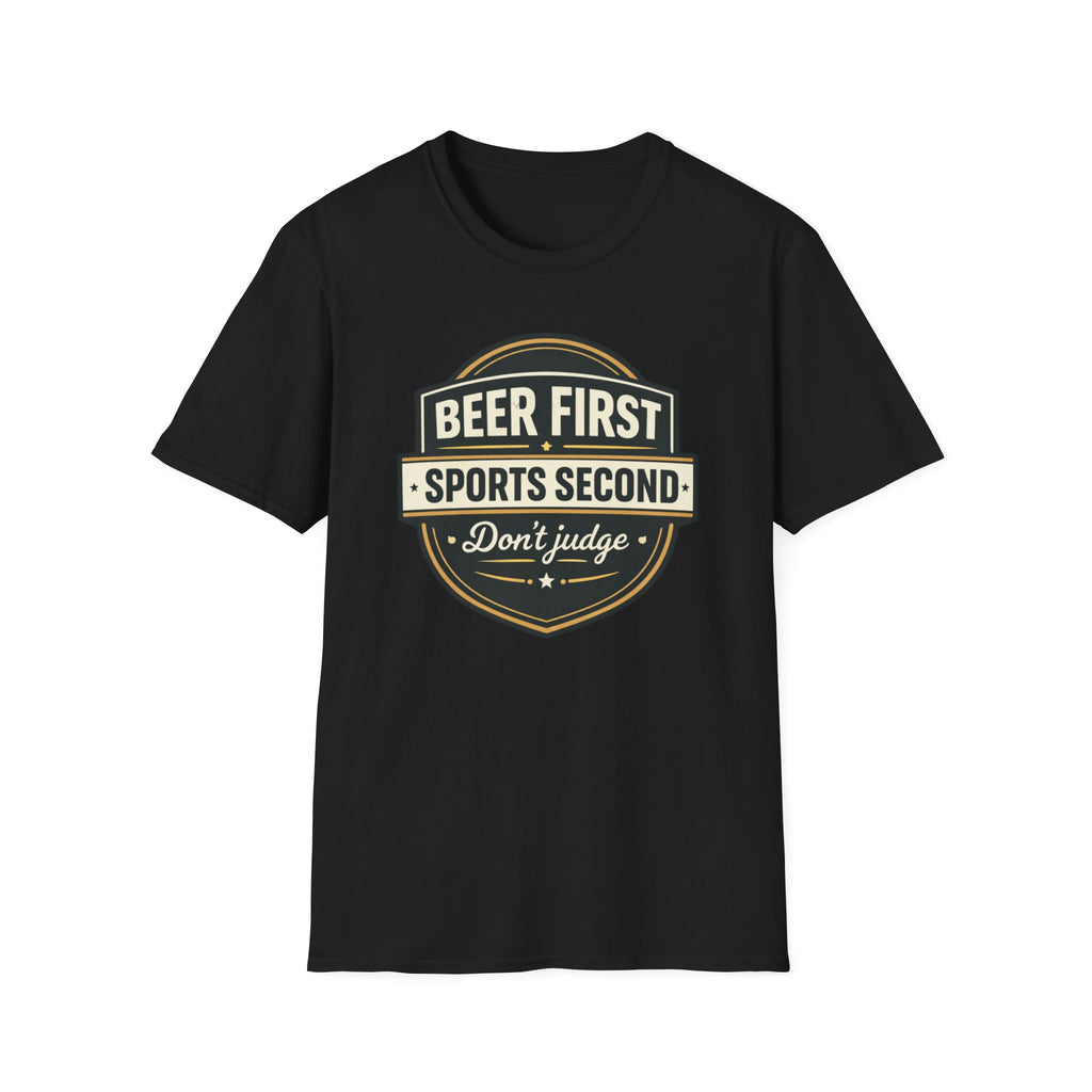 Beer First Sports Second T-Shirt