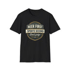 Beer First Sports Second T-Shirt
