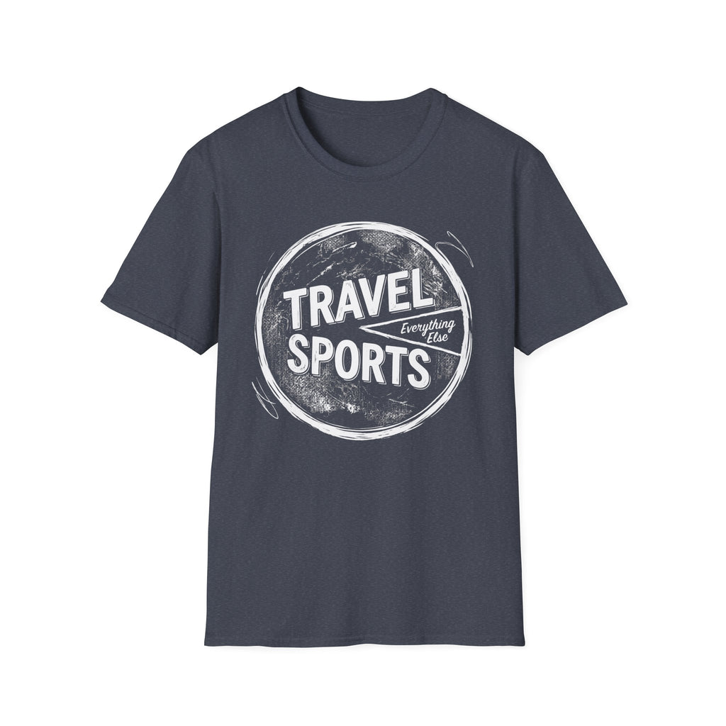 Travel Sports Pie Chart T-Shirt