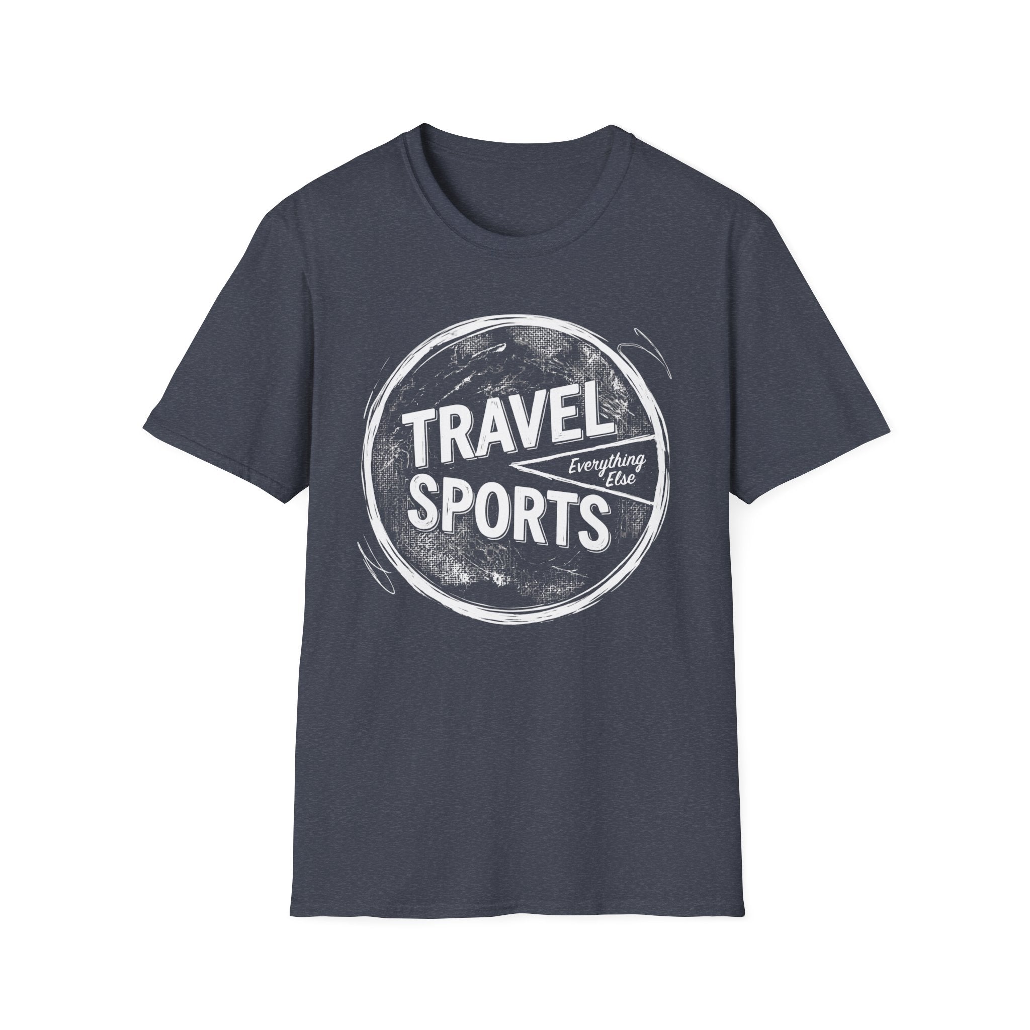 Travel Sports Pie Chart T-Shirt