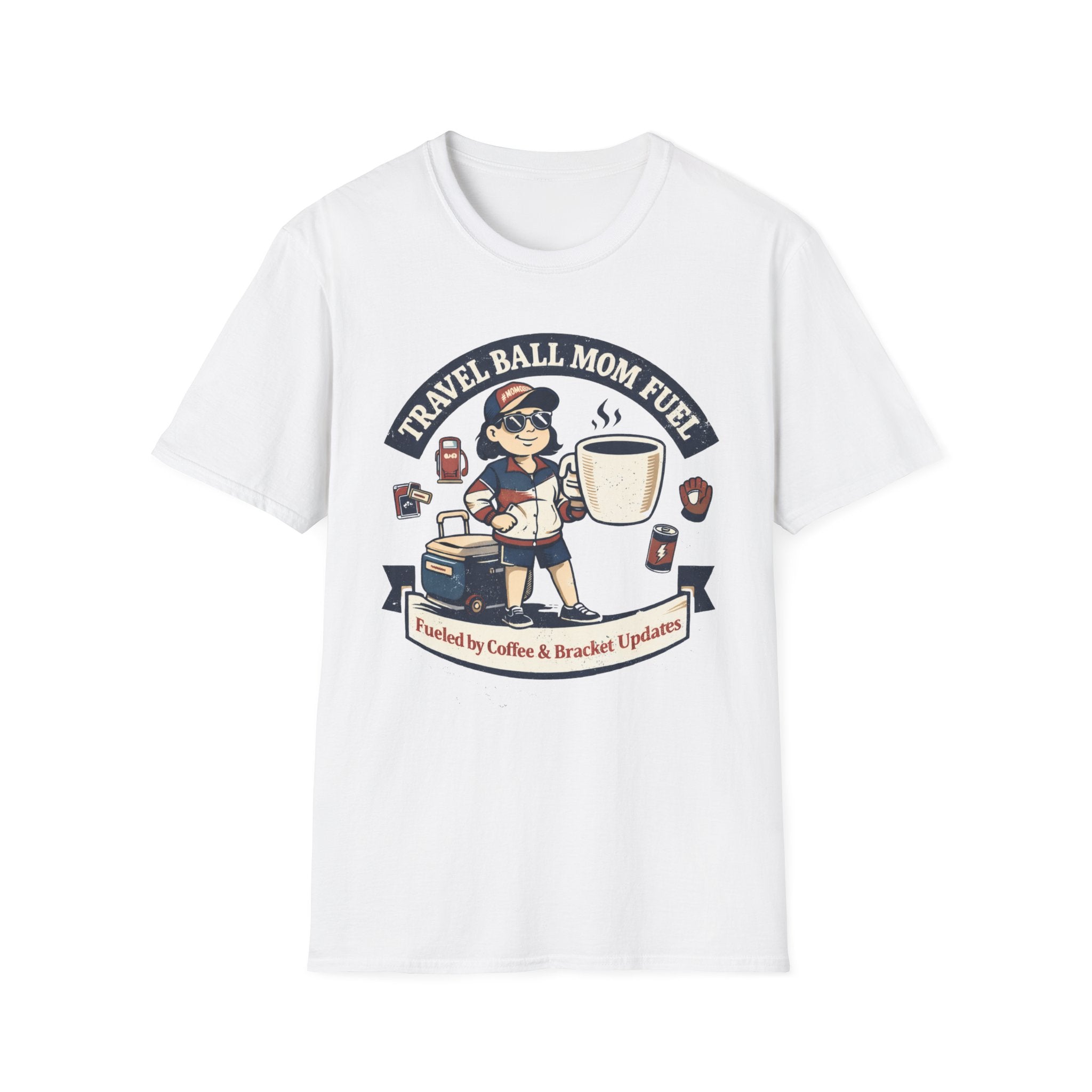 Travel Ball Mom Fuel Baseball T-Shirt