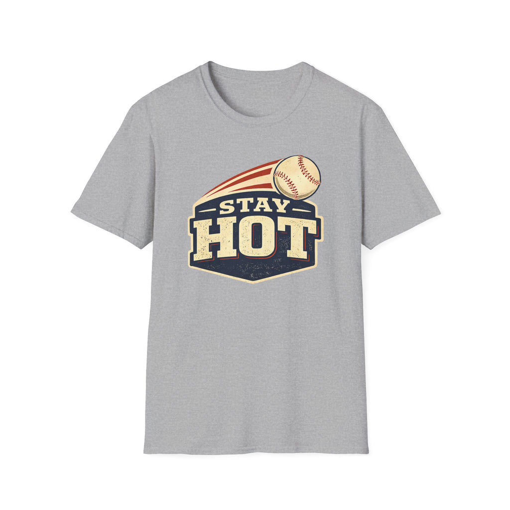 Stay Hot Badge T-Shirt