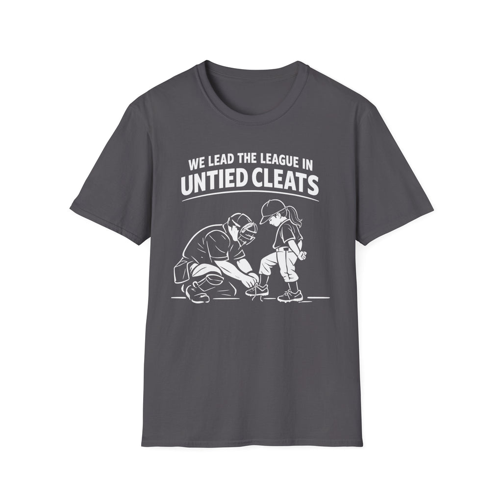 Untied Cleats Softball T-Shirt