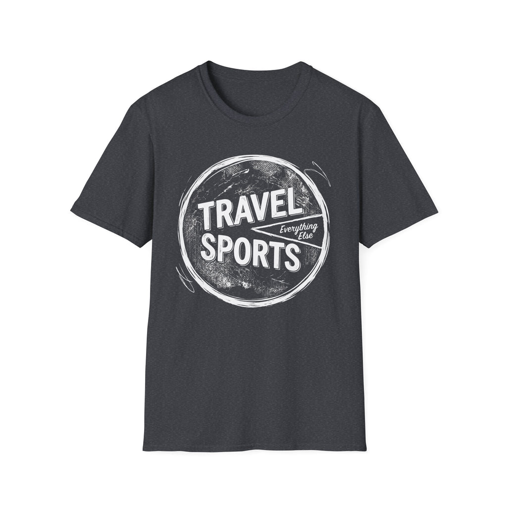 Travel Sports Pie Chart T-Shirt