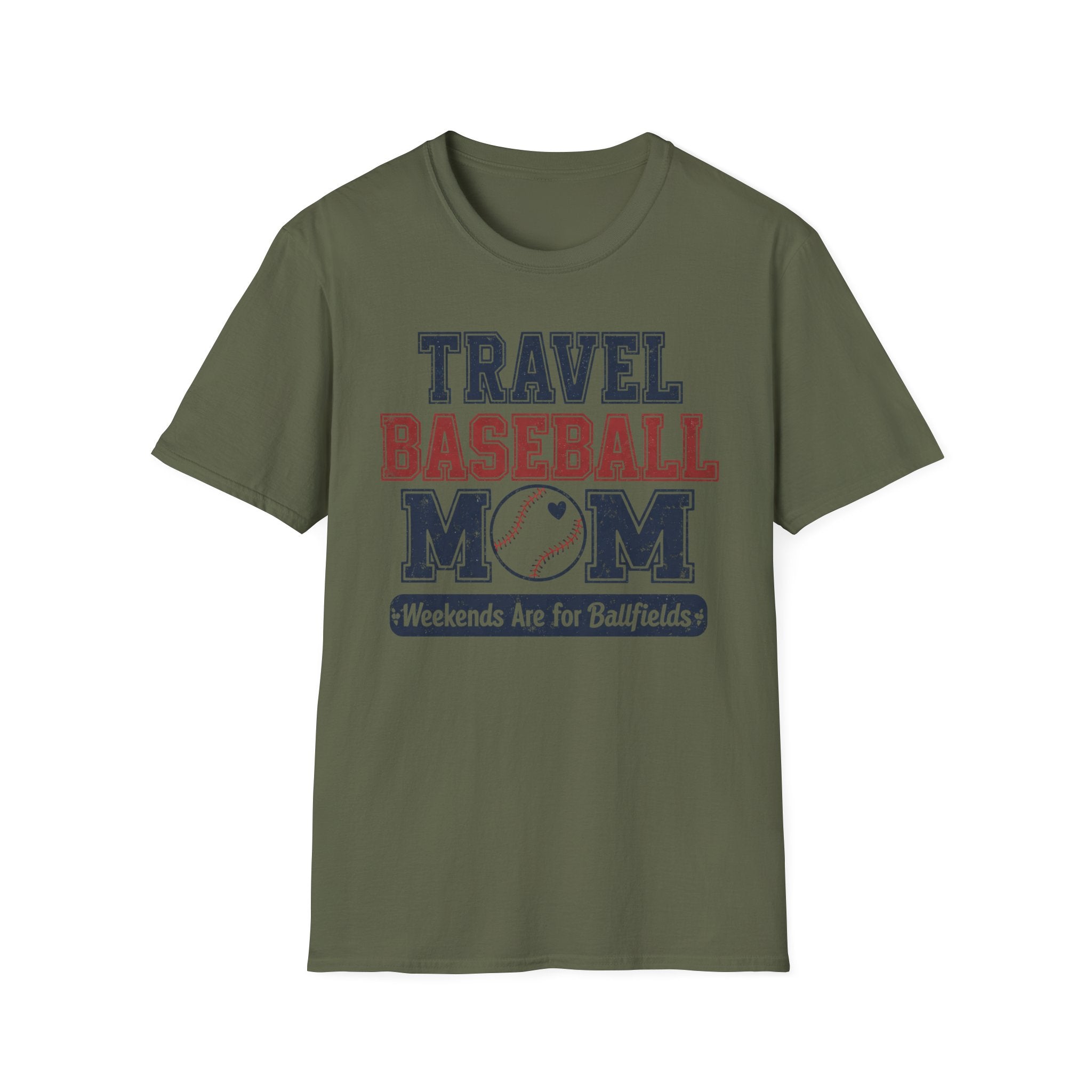 Travel Baseball Mom T-Shirt