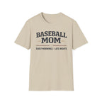 Baseball Mom Humor T-Shirt