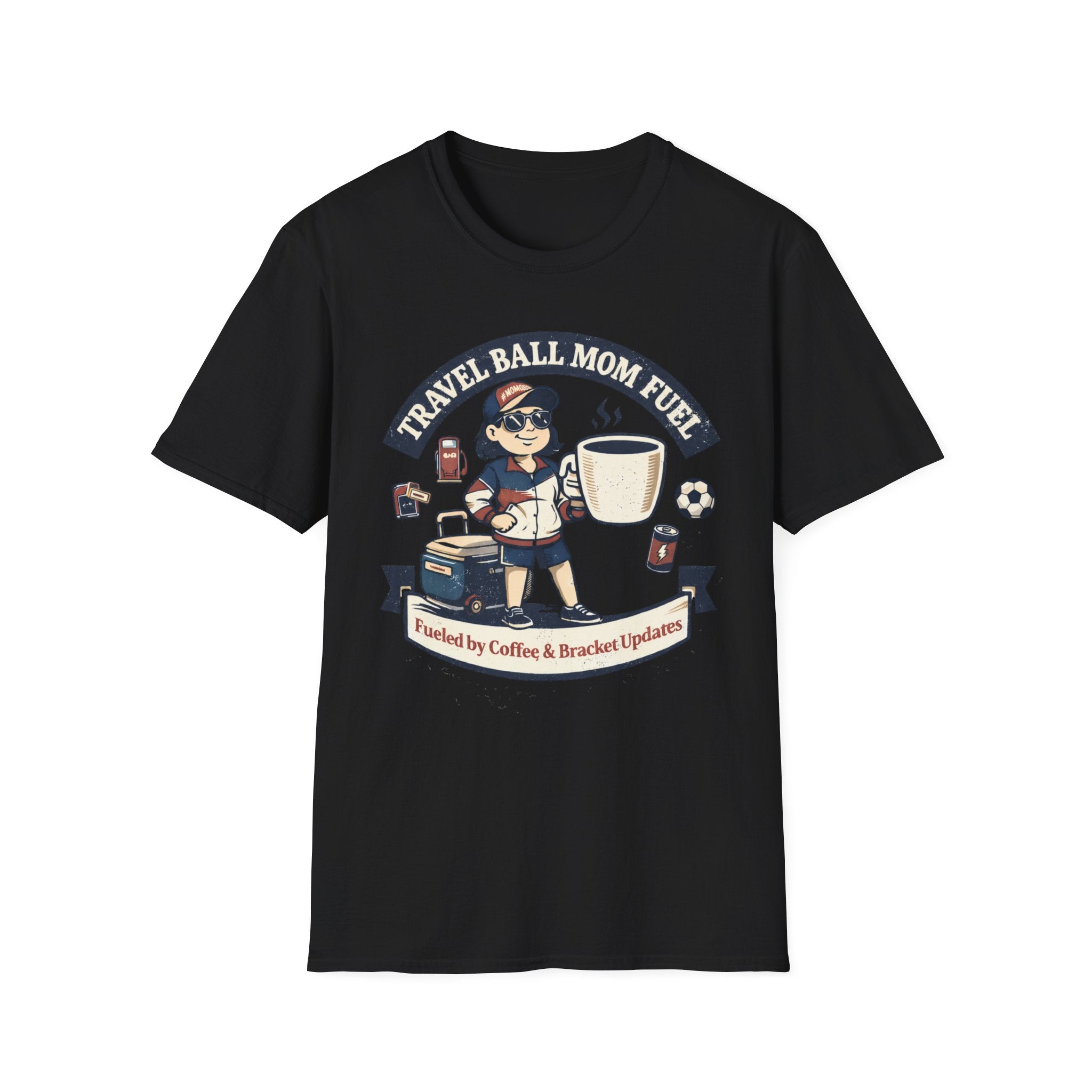 Travel Mom Soccer T-Shirt
