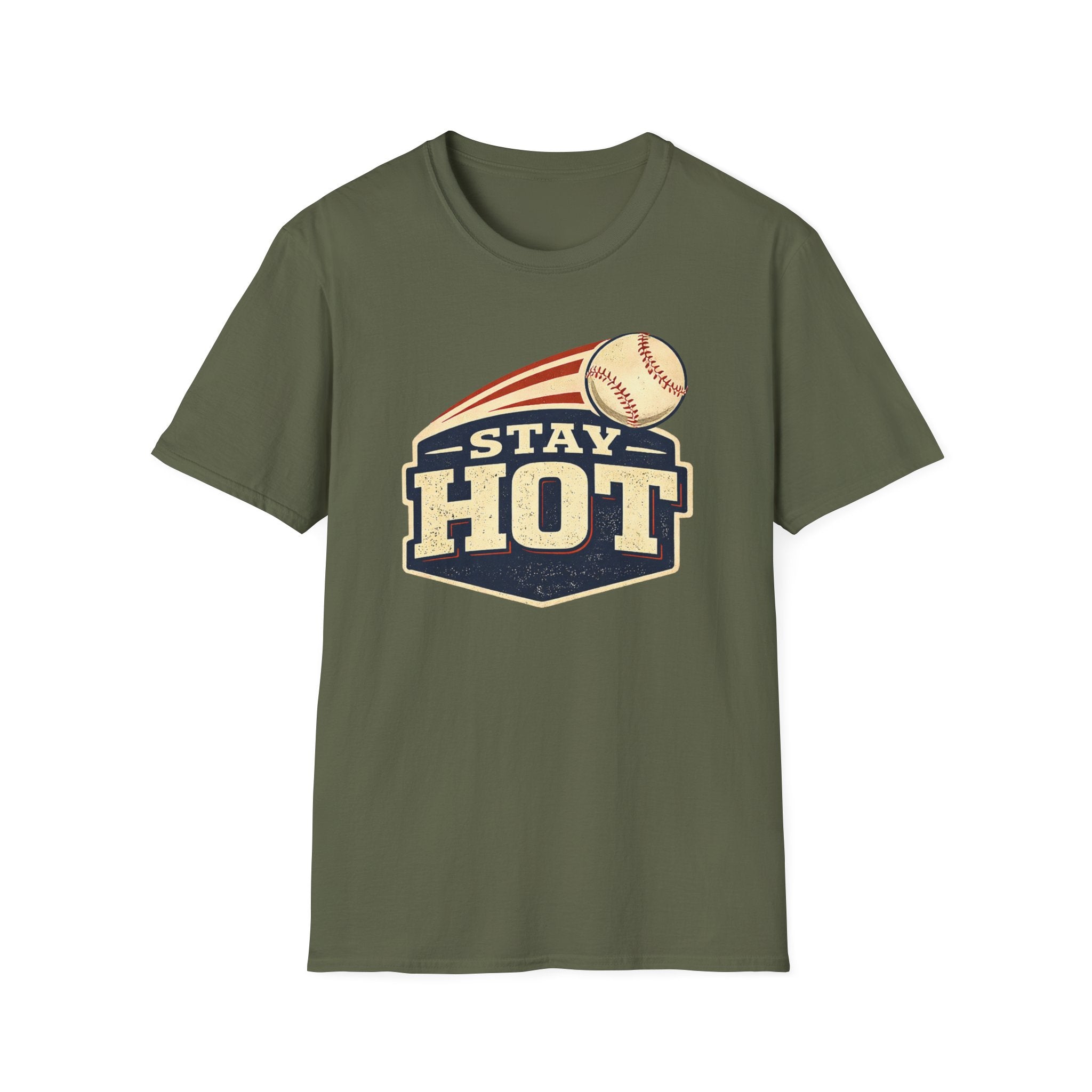 Stay Hot Badge T-Shirt