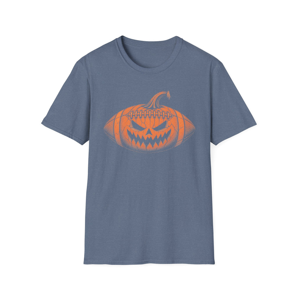 Football Jack O' Lantern T-Shirt