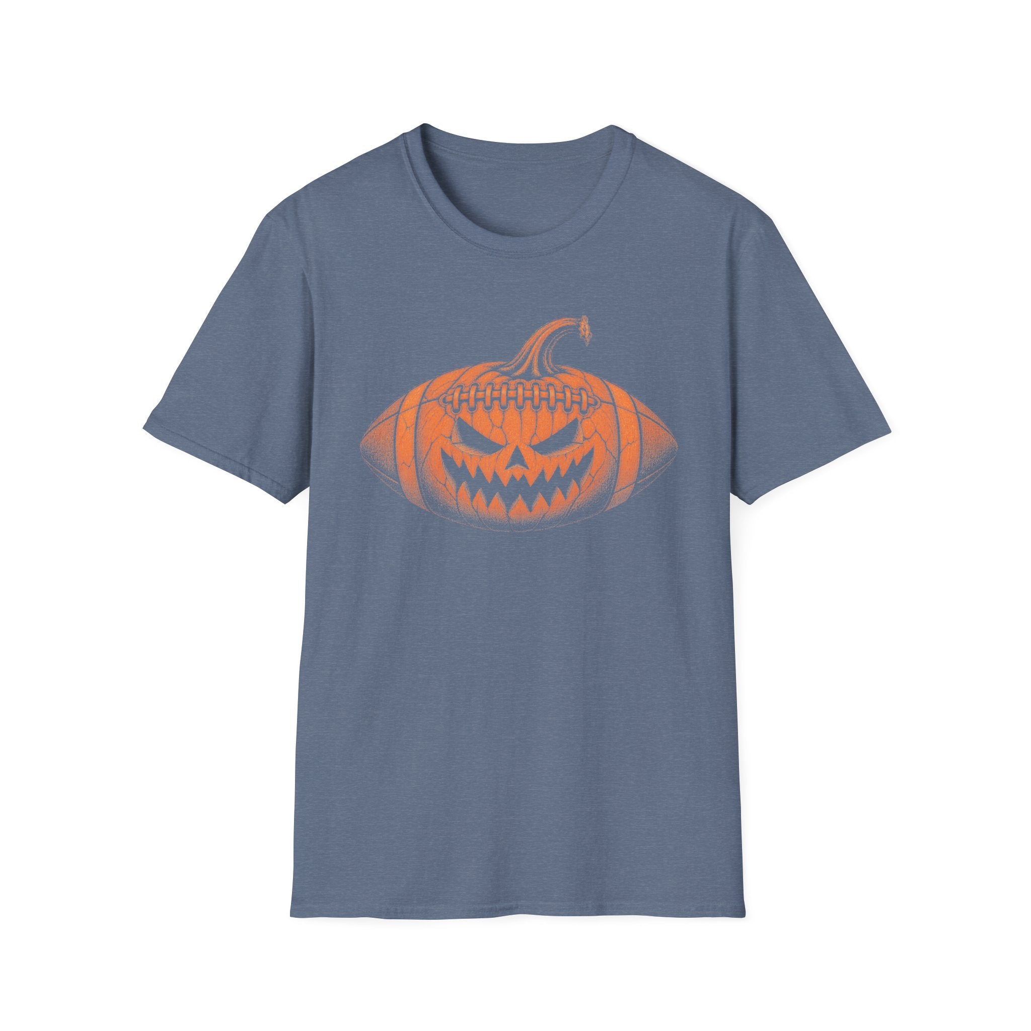 Football Jack O' Lantern T-Shirt