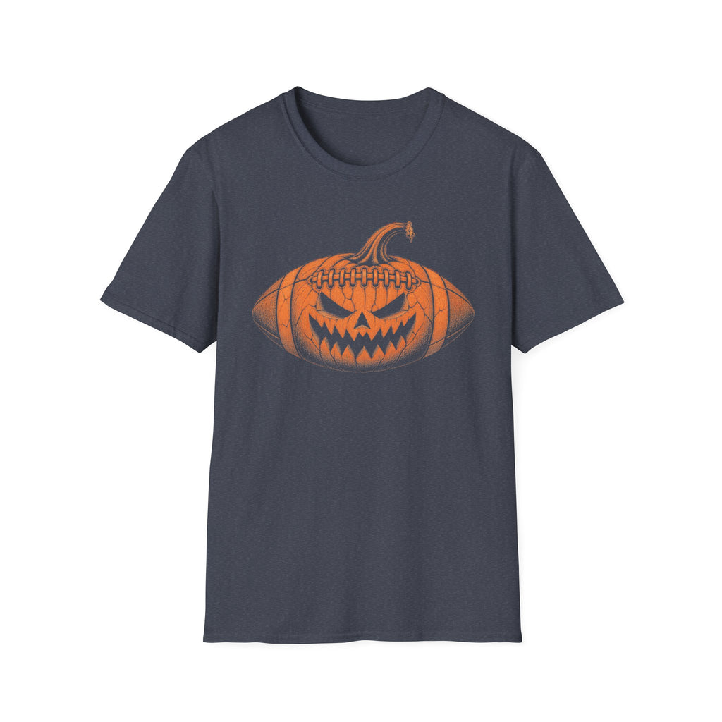 Football Jack O' Lantern T-Shirt