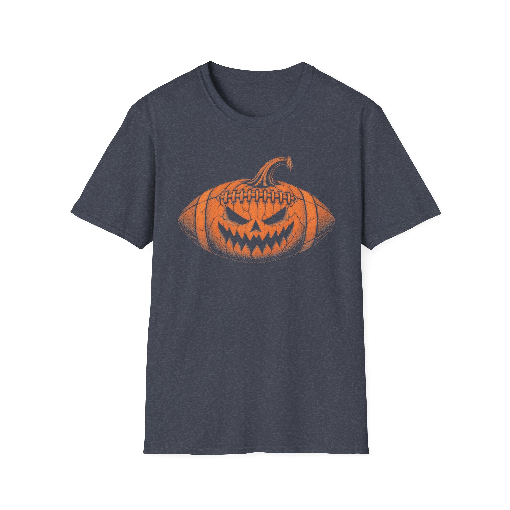 Football Jack O' Lantern T-Shirt