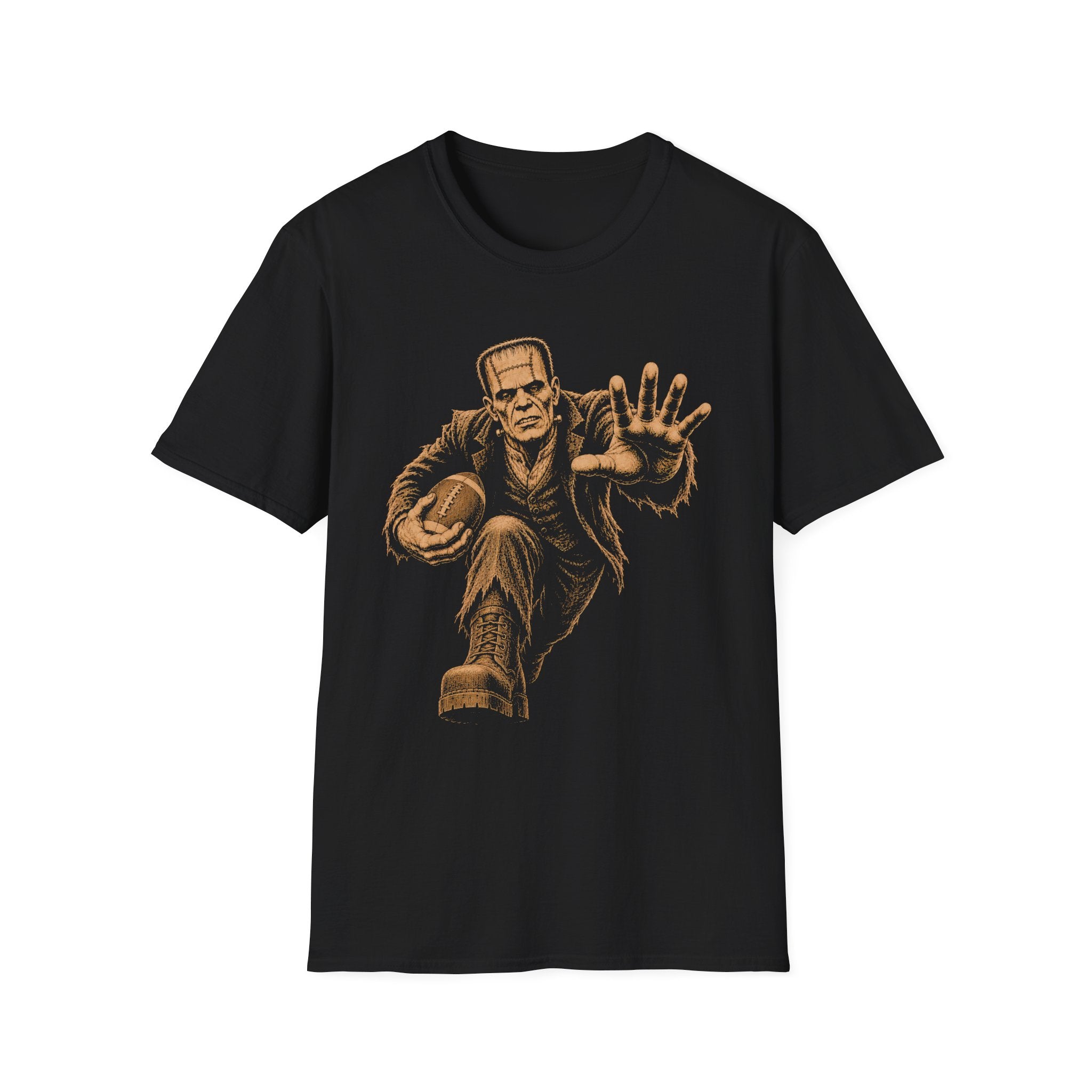 Frankenstein Football T-Shirt