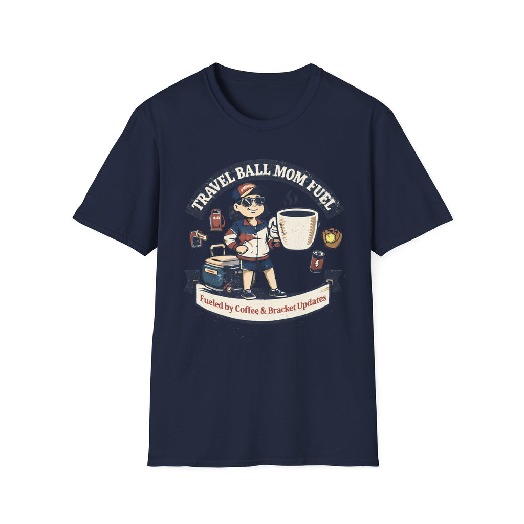 Travel Mom Softball T-Shirt