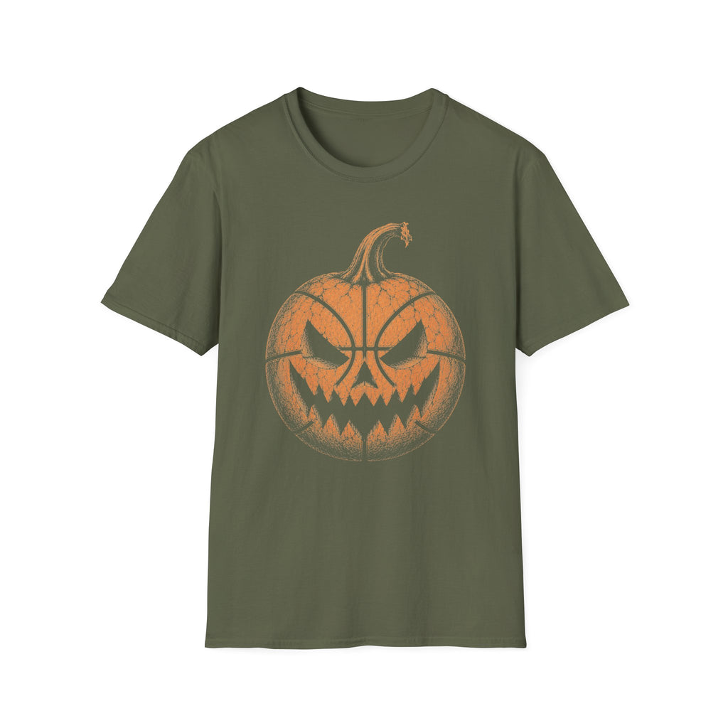 Basketball Jack O' Lantern T-Shirt