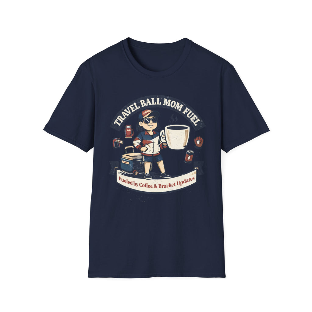 Travel Ball Mom Fuel Baseball T-Shirt