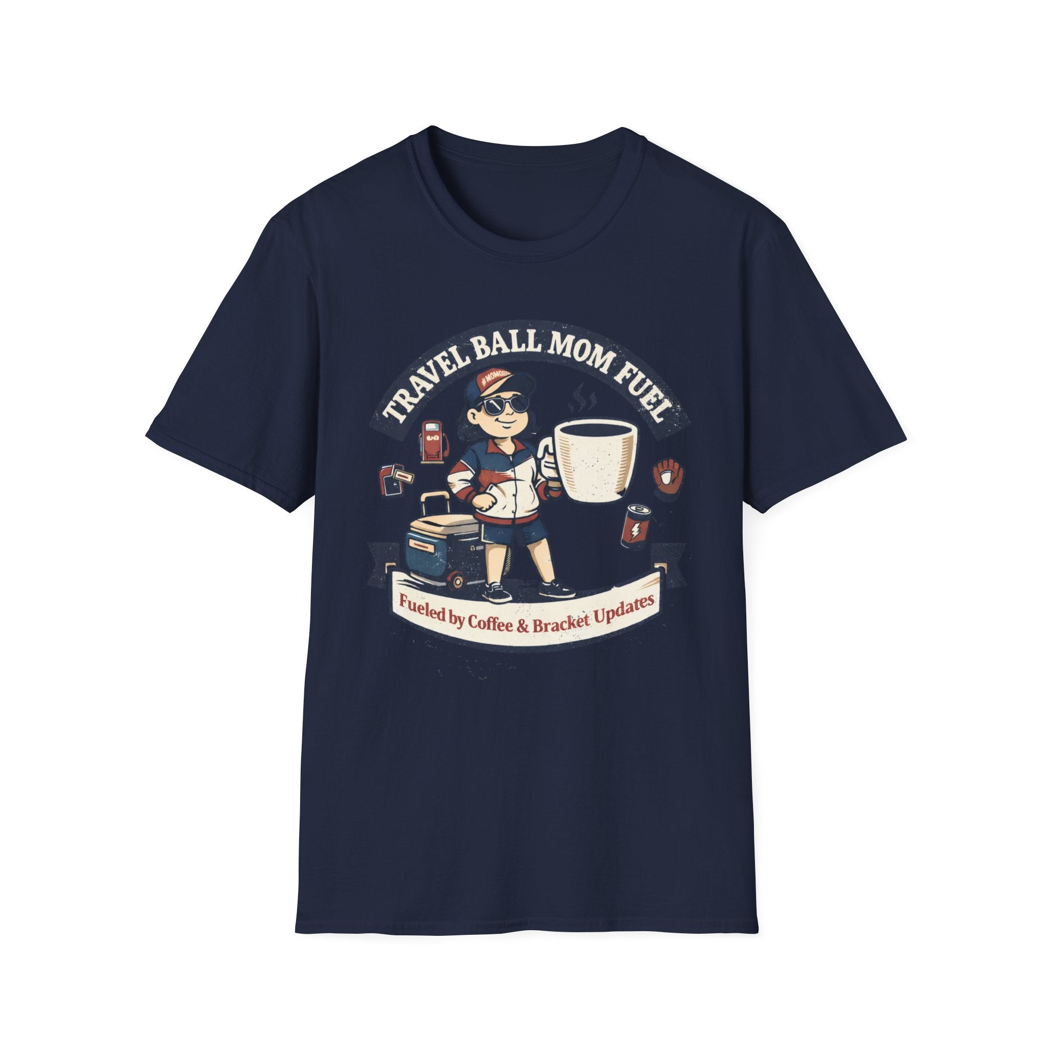 Travel Ball Mom Fuel Baseball T-Shirt