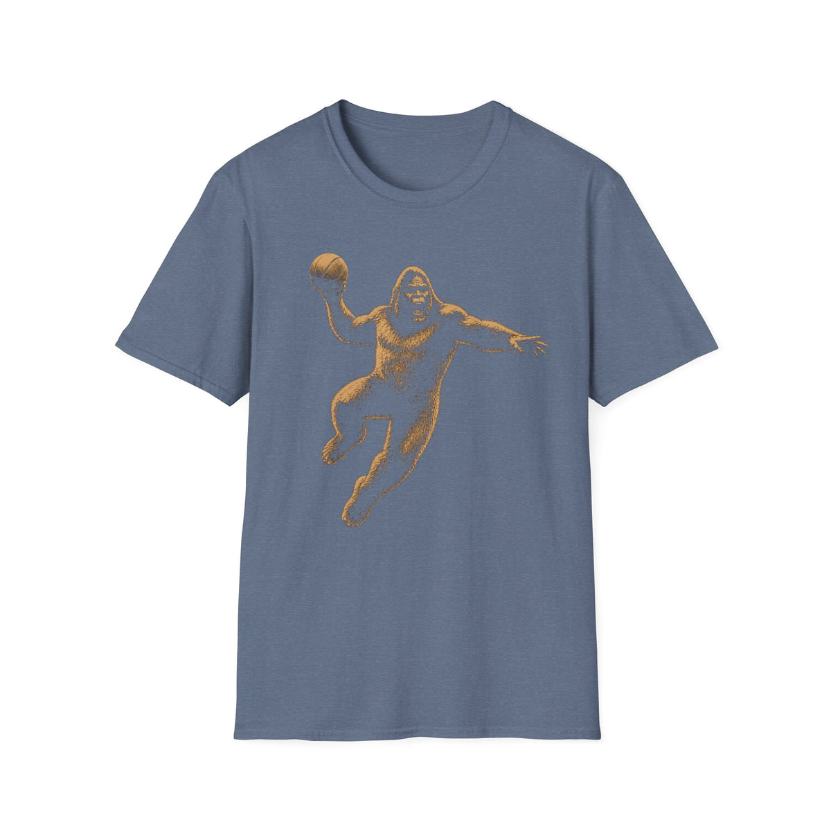 Bigfoot Basketball Dunk T-Shirt