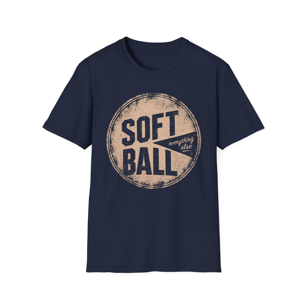 Softball Pie Chart T-Shirt
