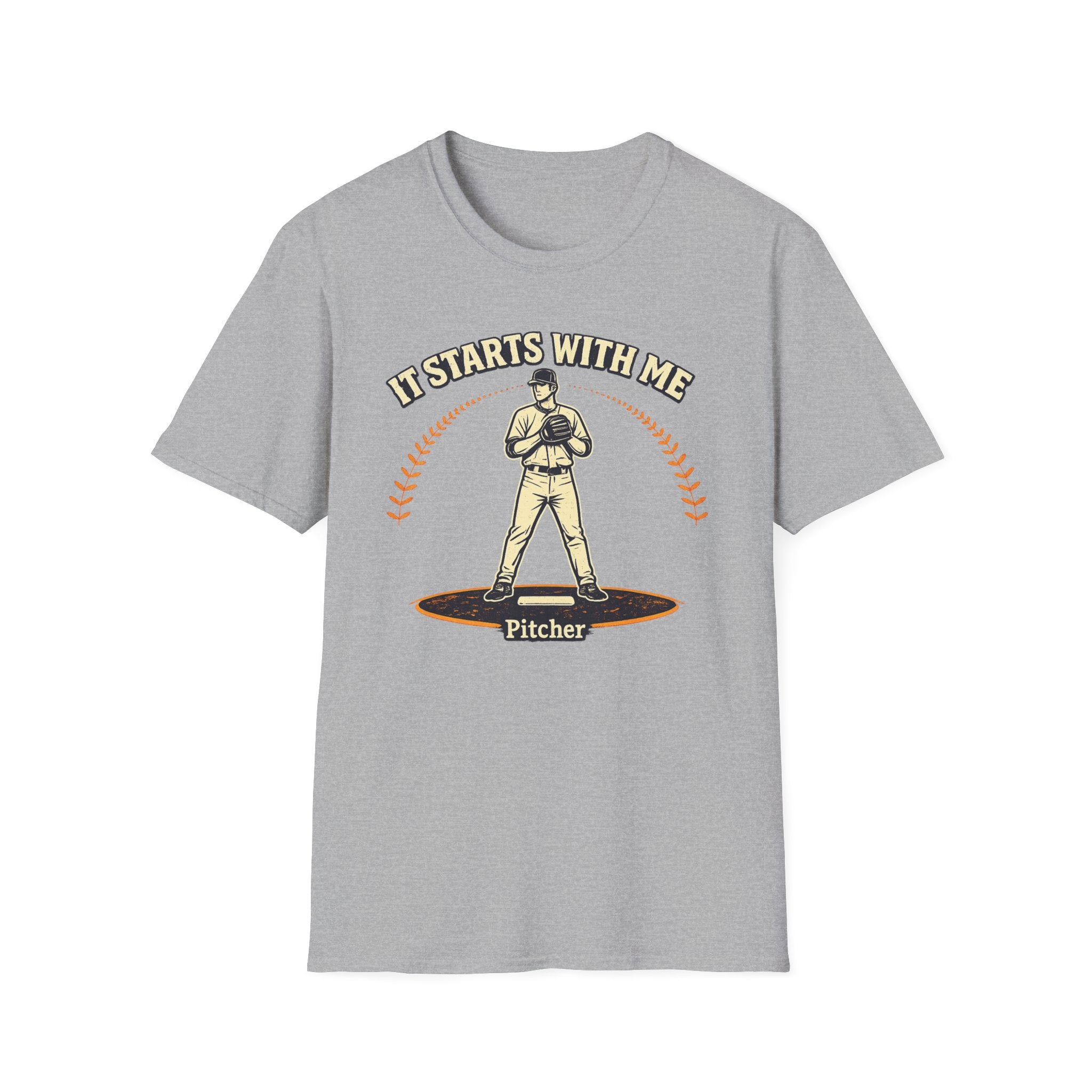 It Starts With Me Pitcher Graphic T-Shirt
