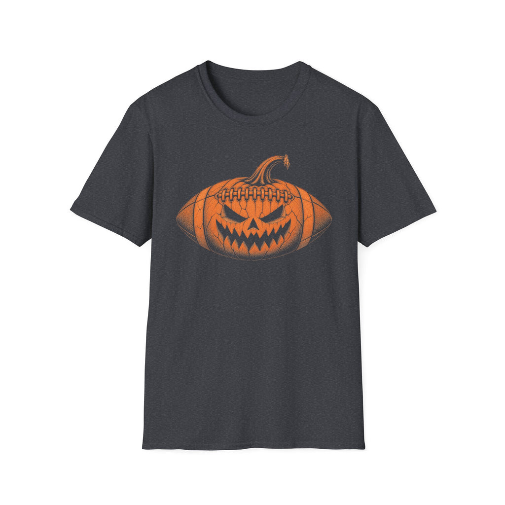 Football Jack O' Lantern T-Shirt