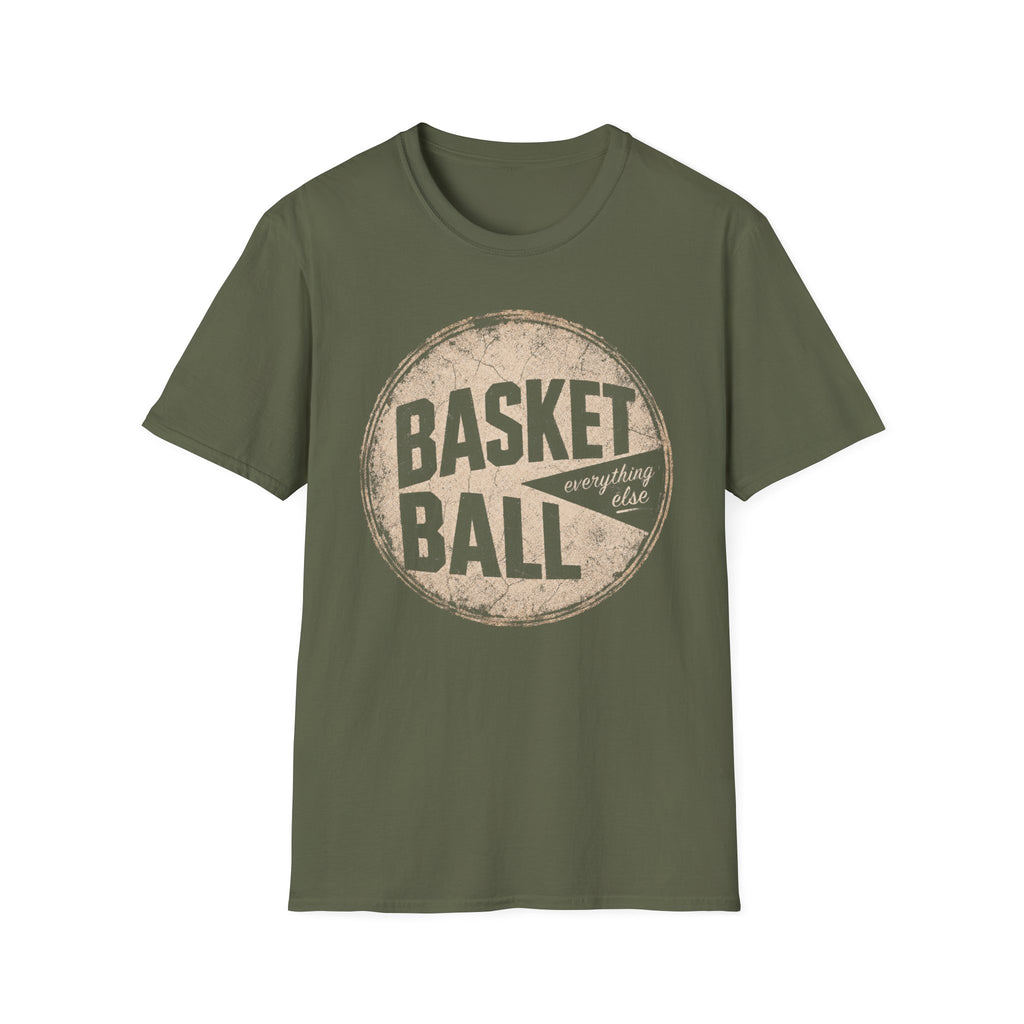 Basketball Pie Chart T-Shirt