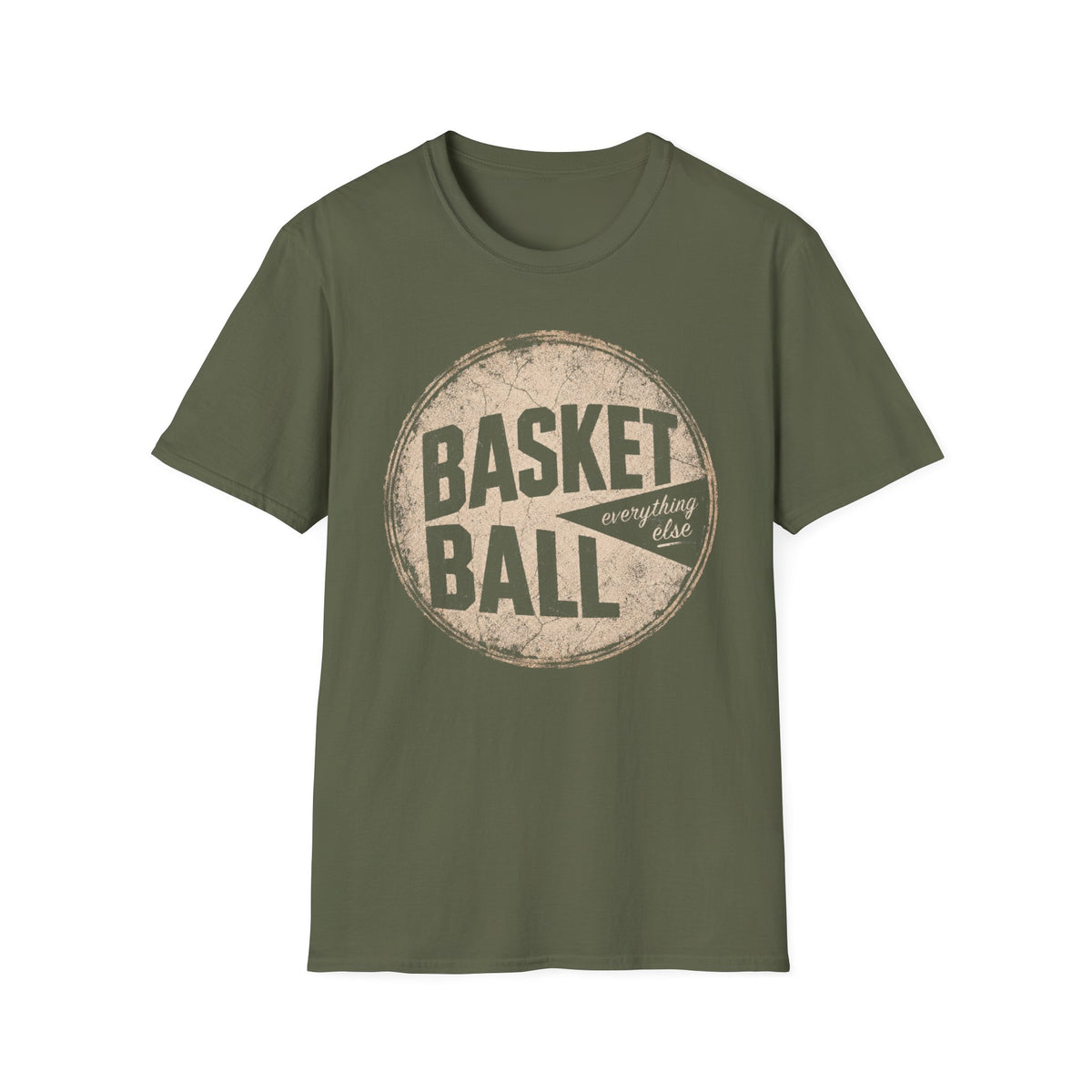 Basketball Pie Chart T-Shirt