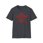 Red Skull Baseball/Softball T-Shirt