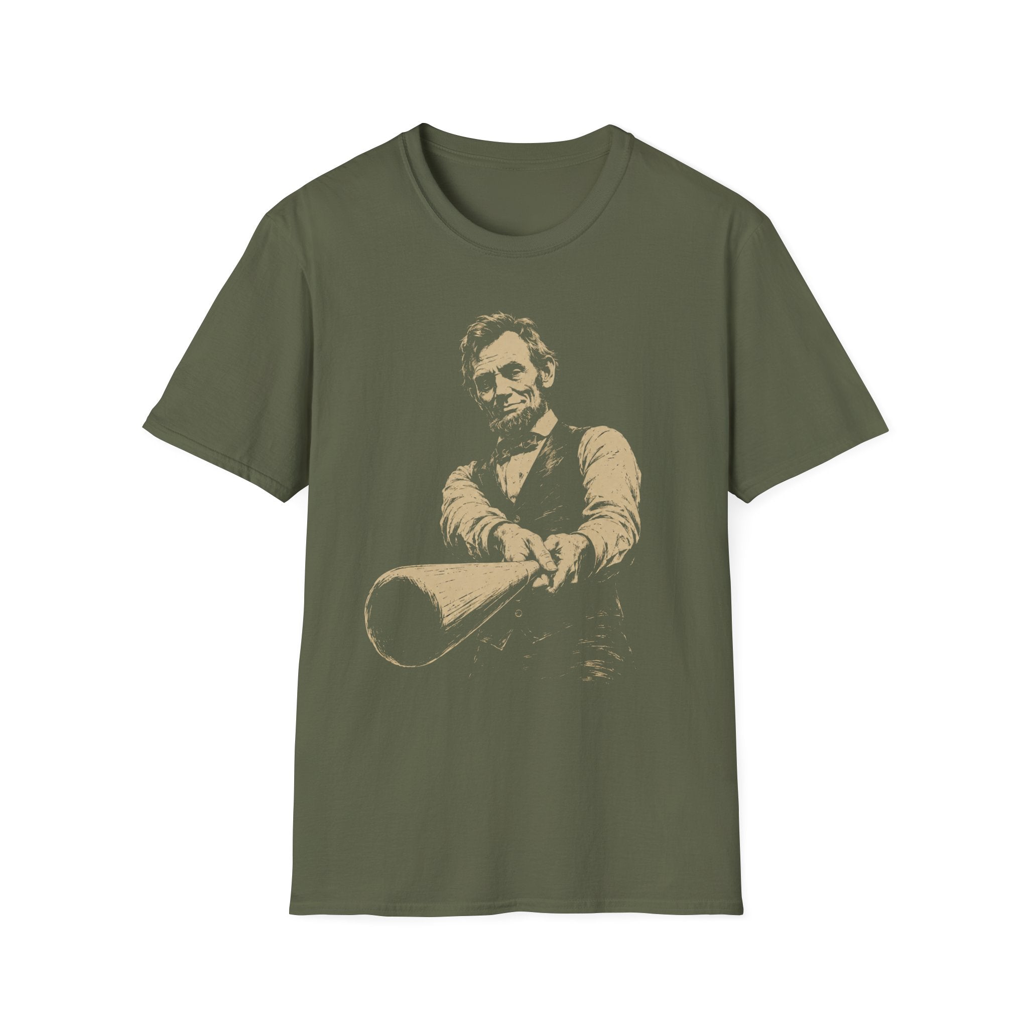 Abe Lincoln Baseball T-Shirt
