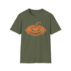 Football Jack O' Lantern T-Shirt