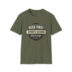 Beer First Sports Second T-Shirt