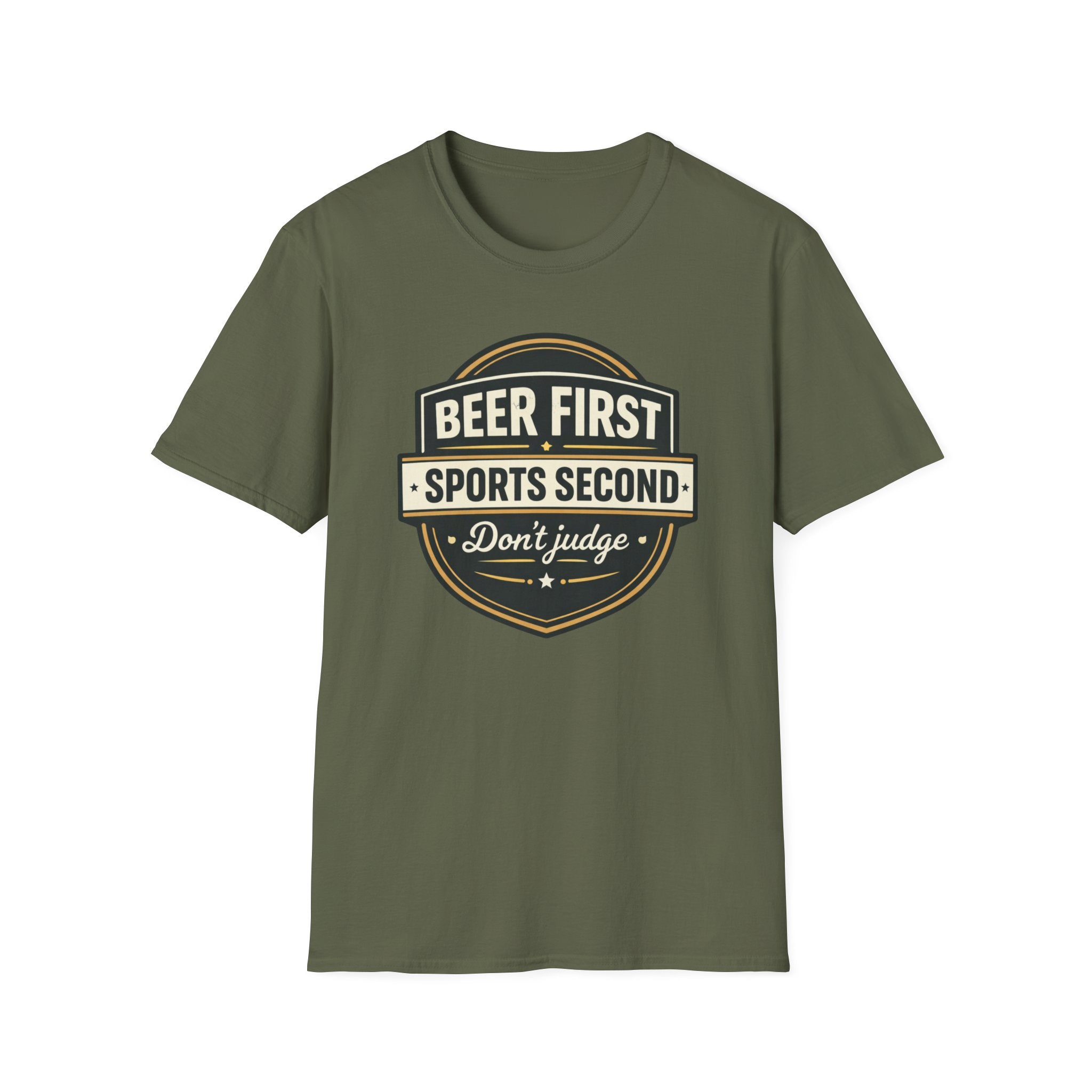 Beer First Sports Second T-Shirt