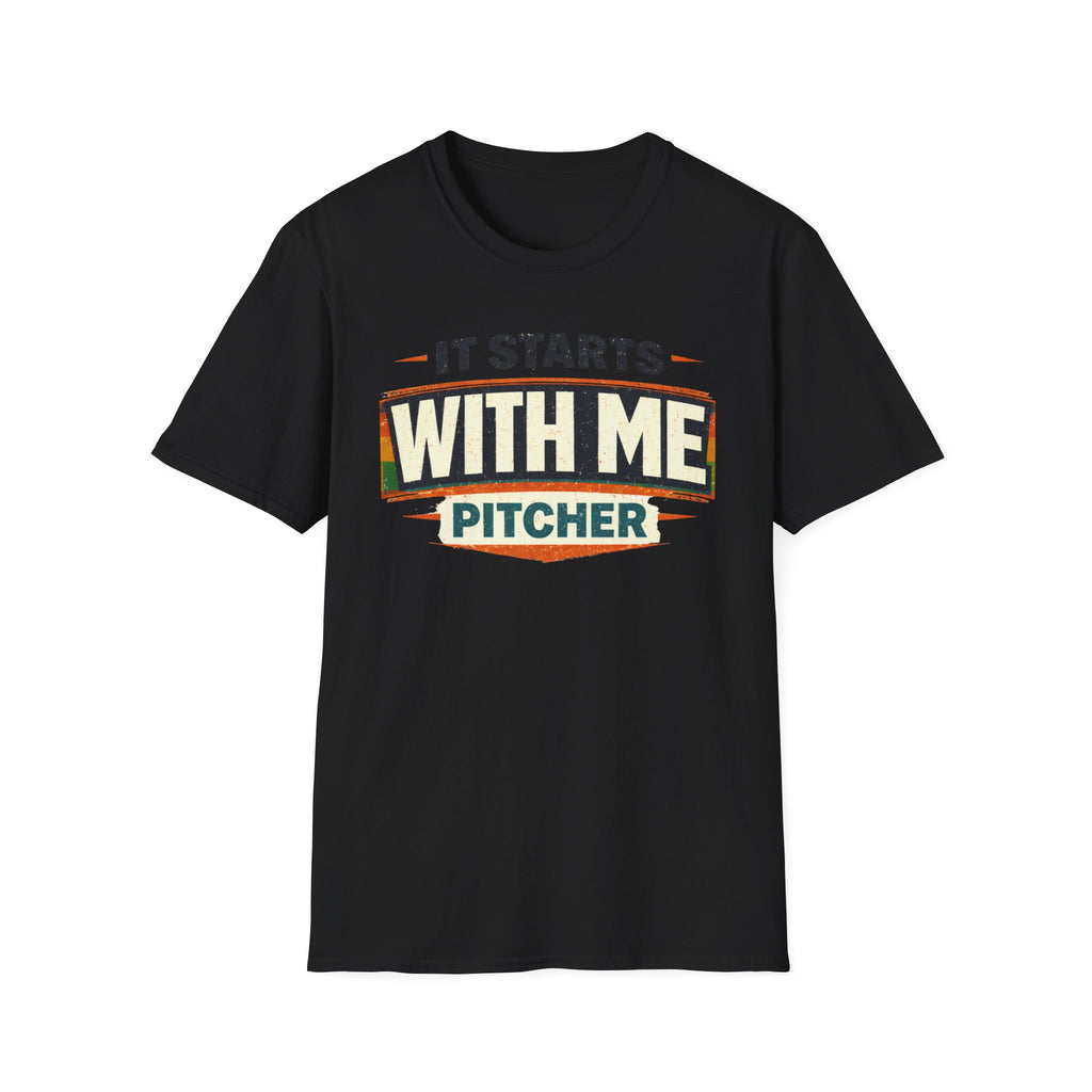 It Starts With Me Pitcher T-Shirt