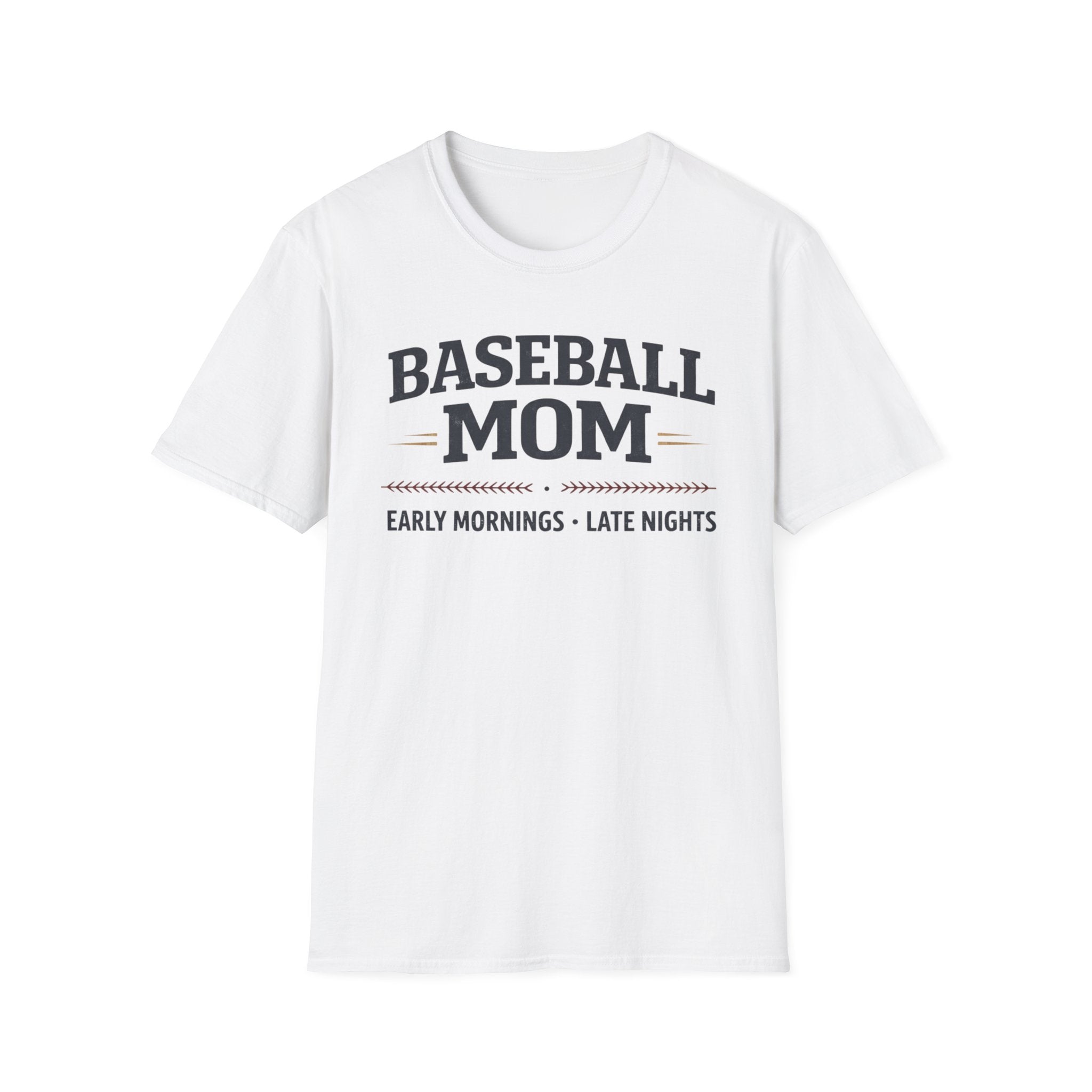 Baseball Mom Humor T-Shirt