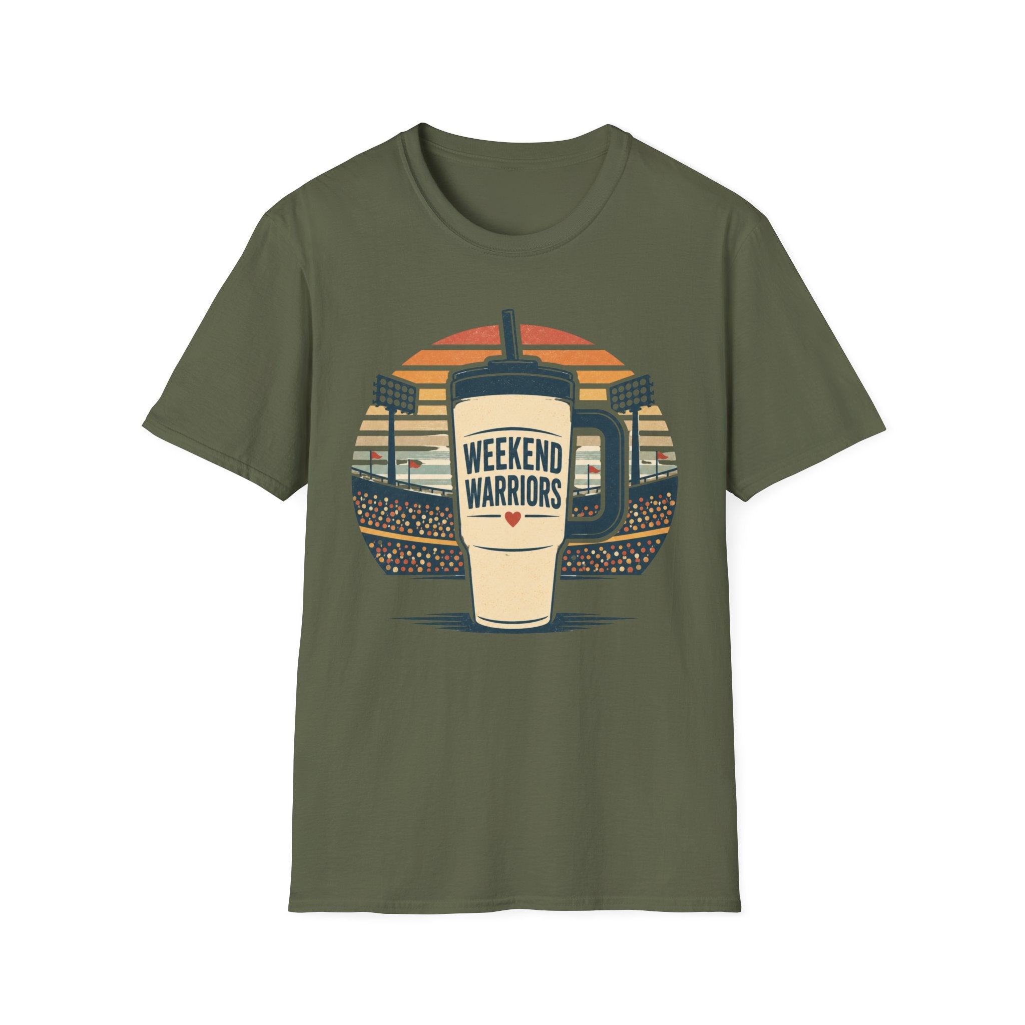Weekend Tumbler Retro T-Shirt
