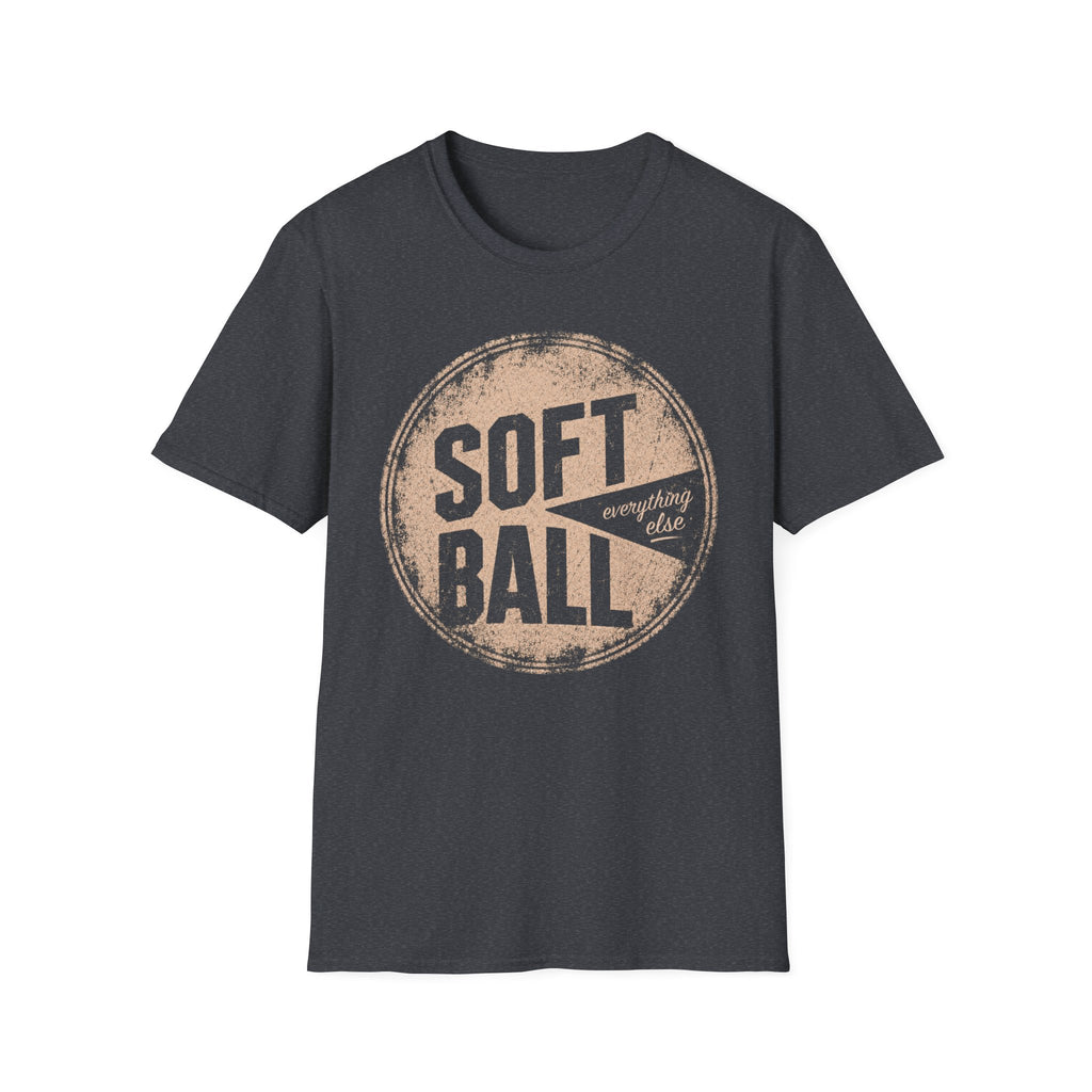 Softball Pie Chart T-Shirt