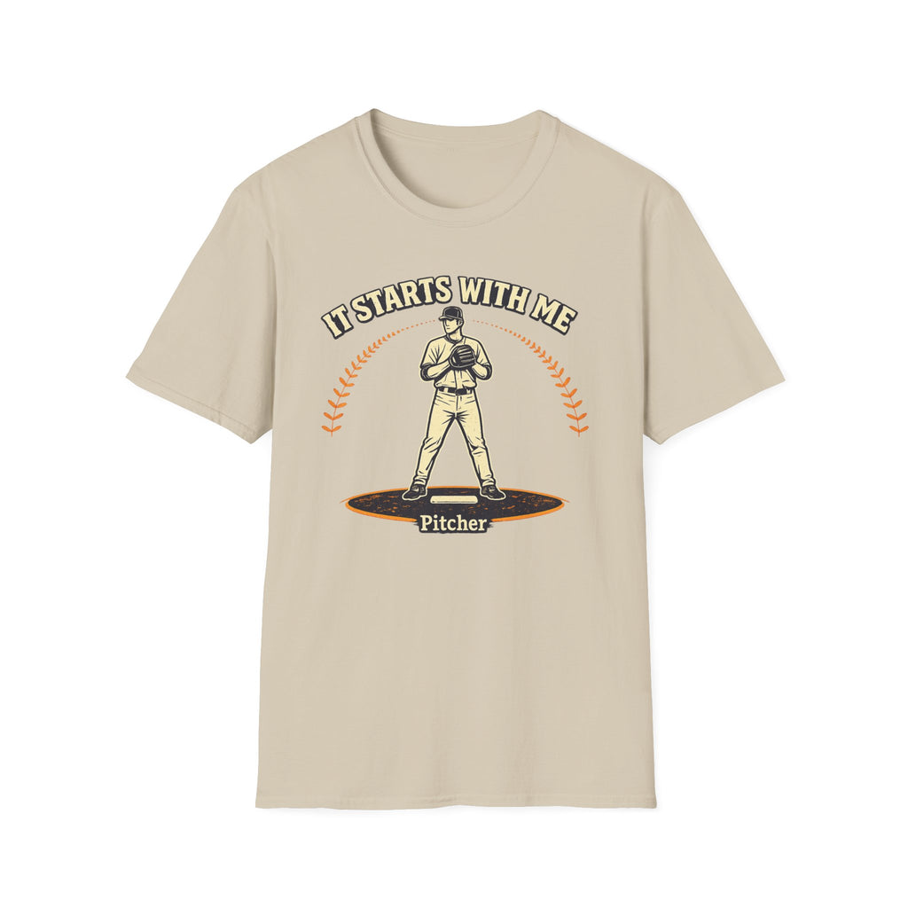 It Starts With Me Pitcher Graphic T-Shirt