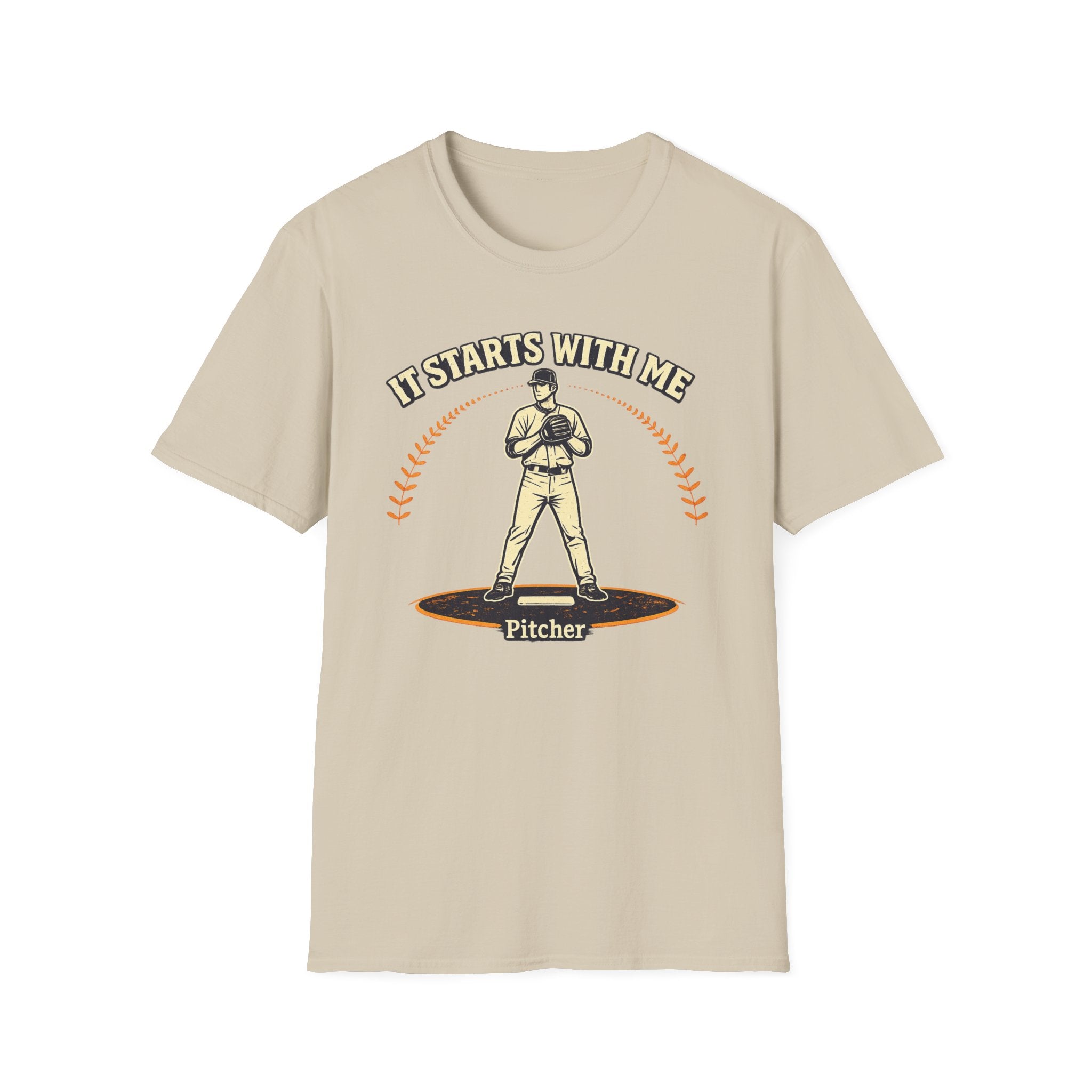 It Starts With Me Pitcher Graphic T-Shirt