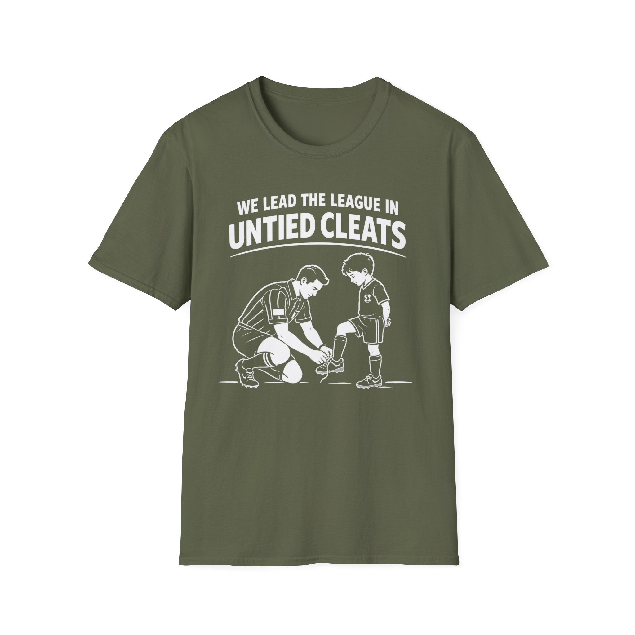 Untied Cleats Soccer T-Shirt