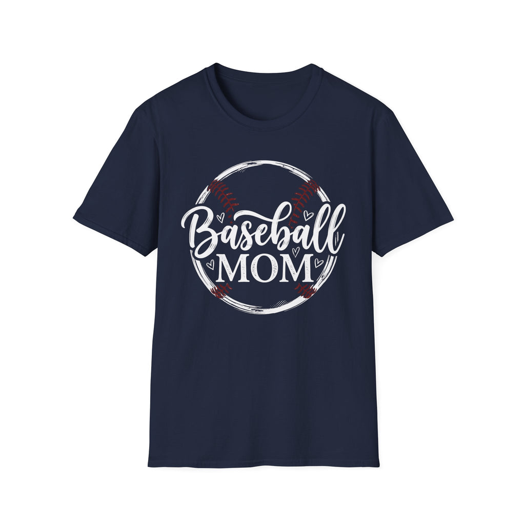Baseball Mom Hearts T-Shirt