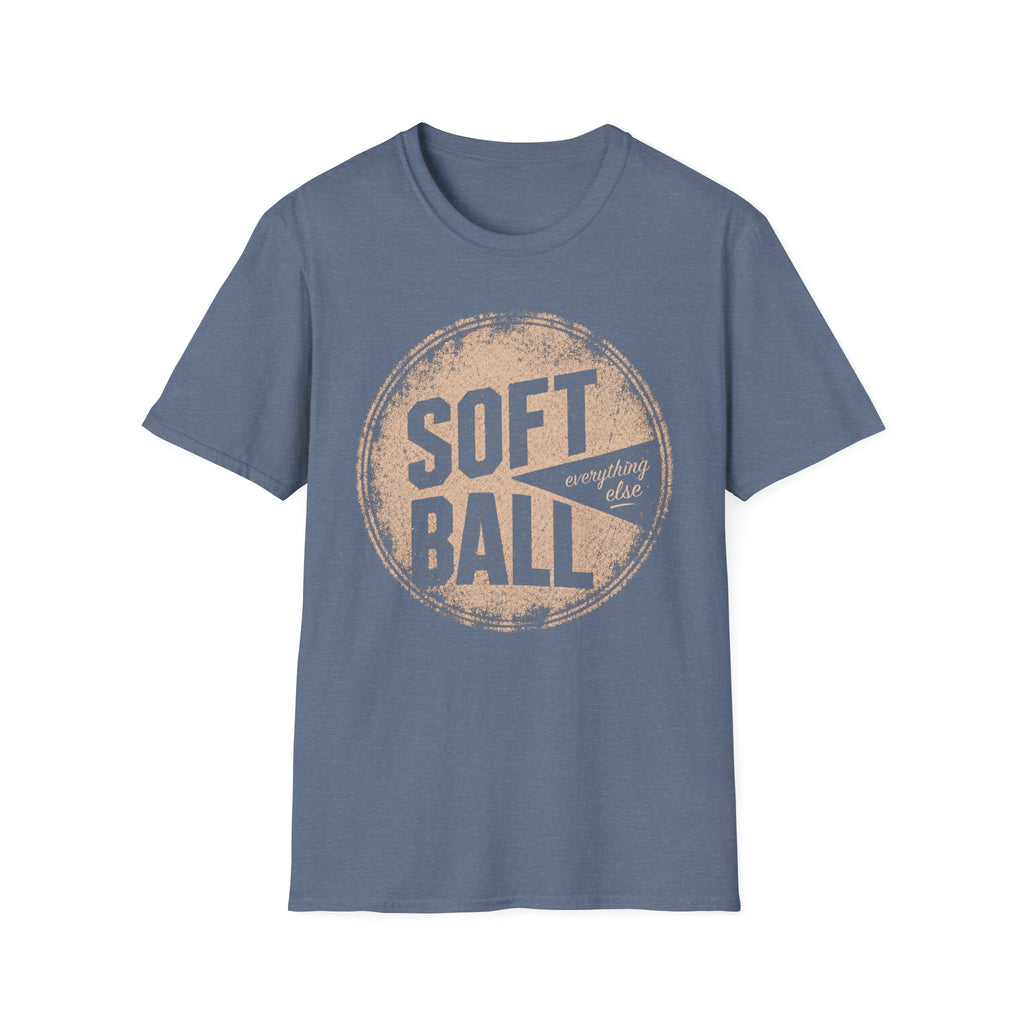 Softball Pie Chart T-Shirt