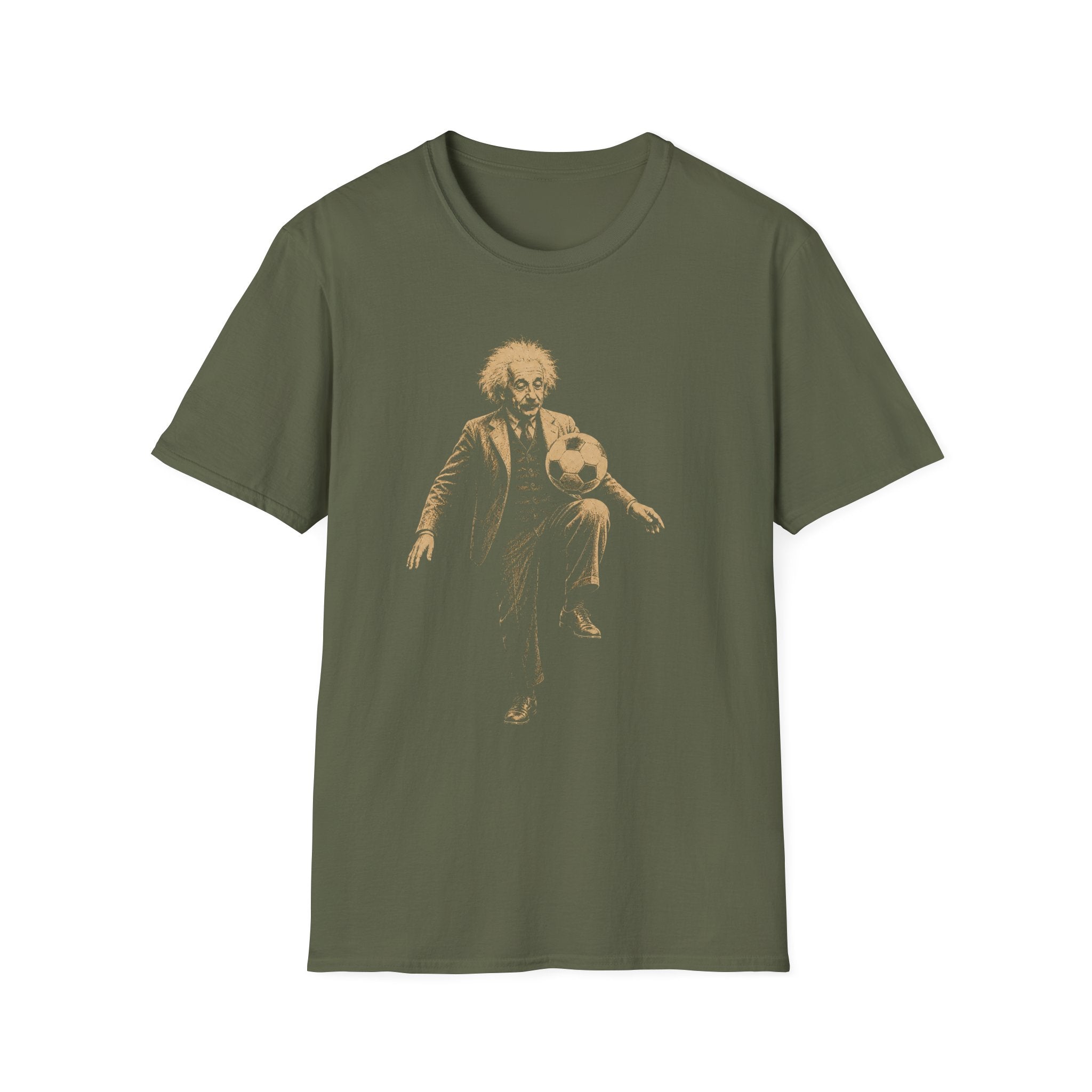 Einstein Soccer T-Shirt