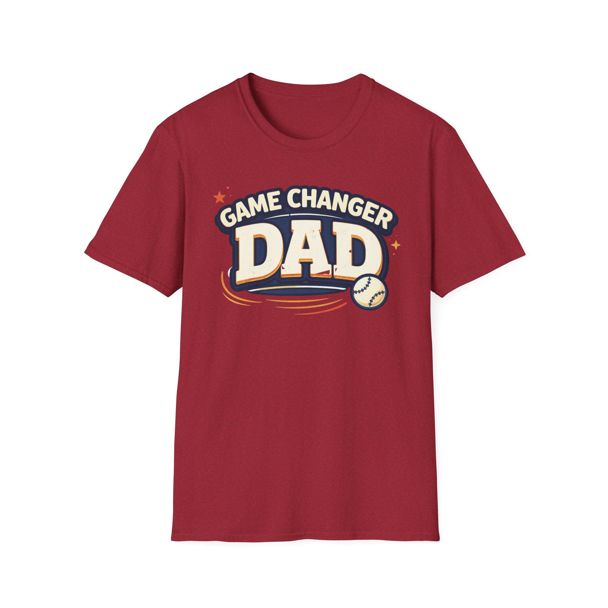 Game Changer Dad Baseball/Softball T-Shirt